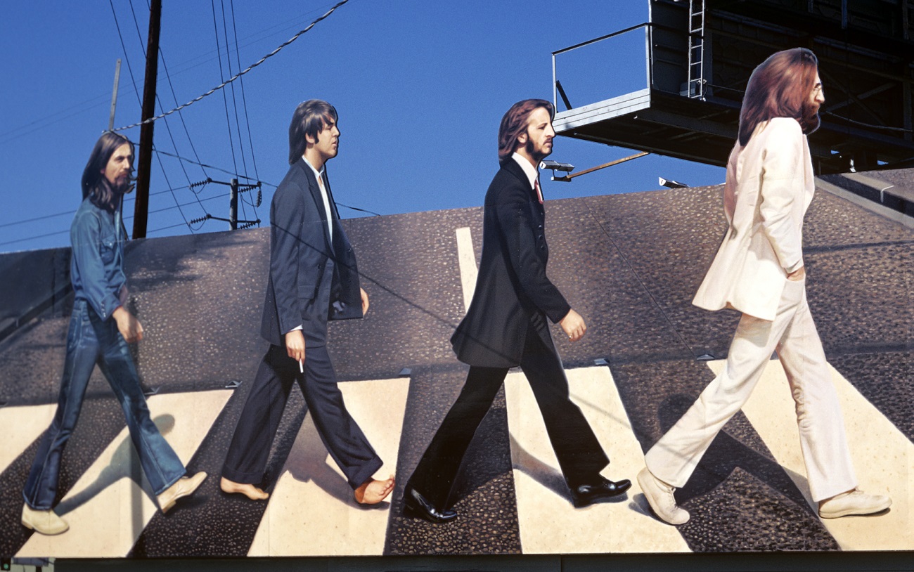 Beatles billboard ad for 'Abbey Road'