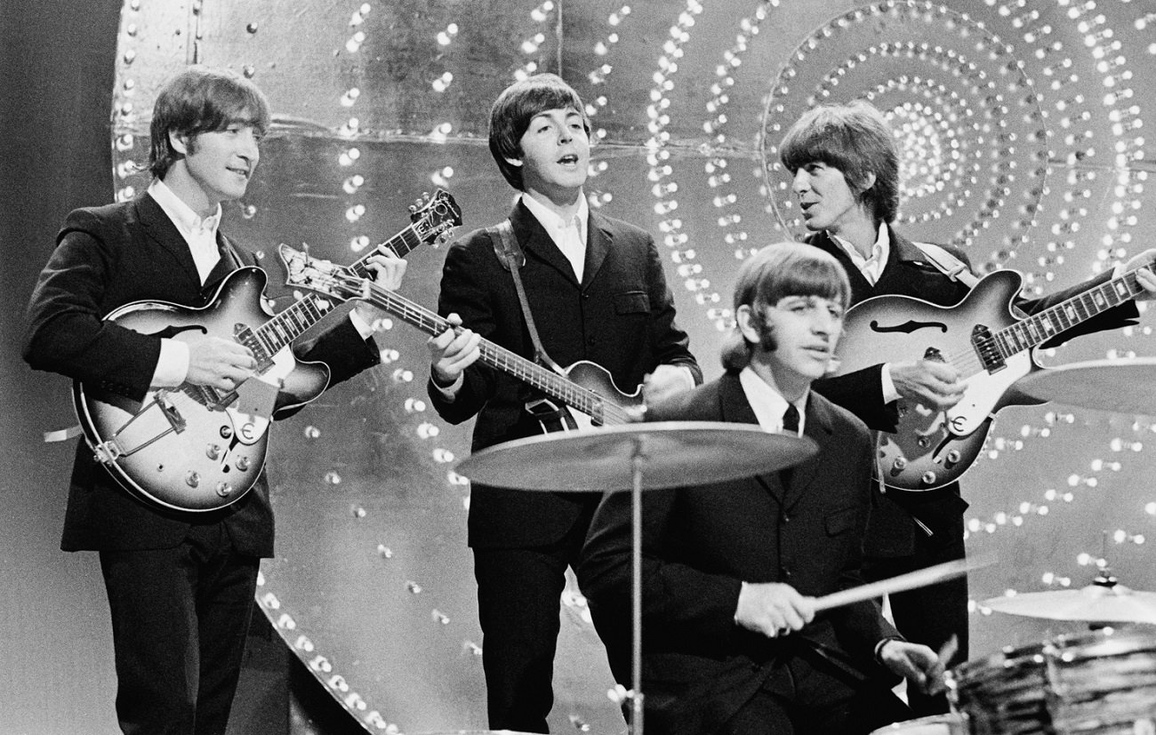 Beatles on 'Top of the Pops' in '66