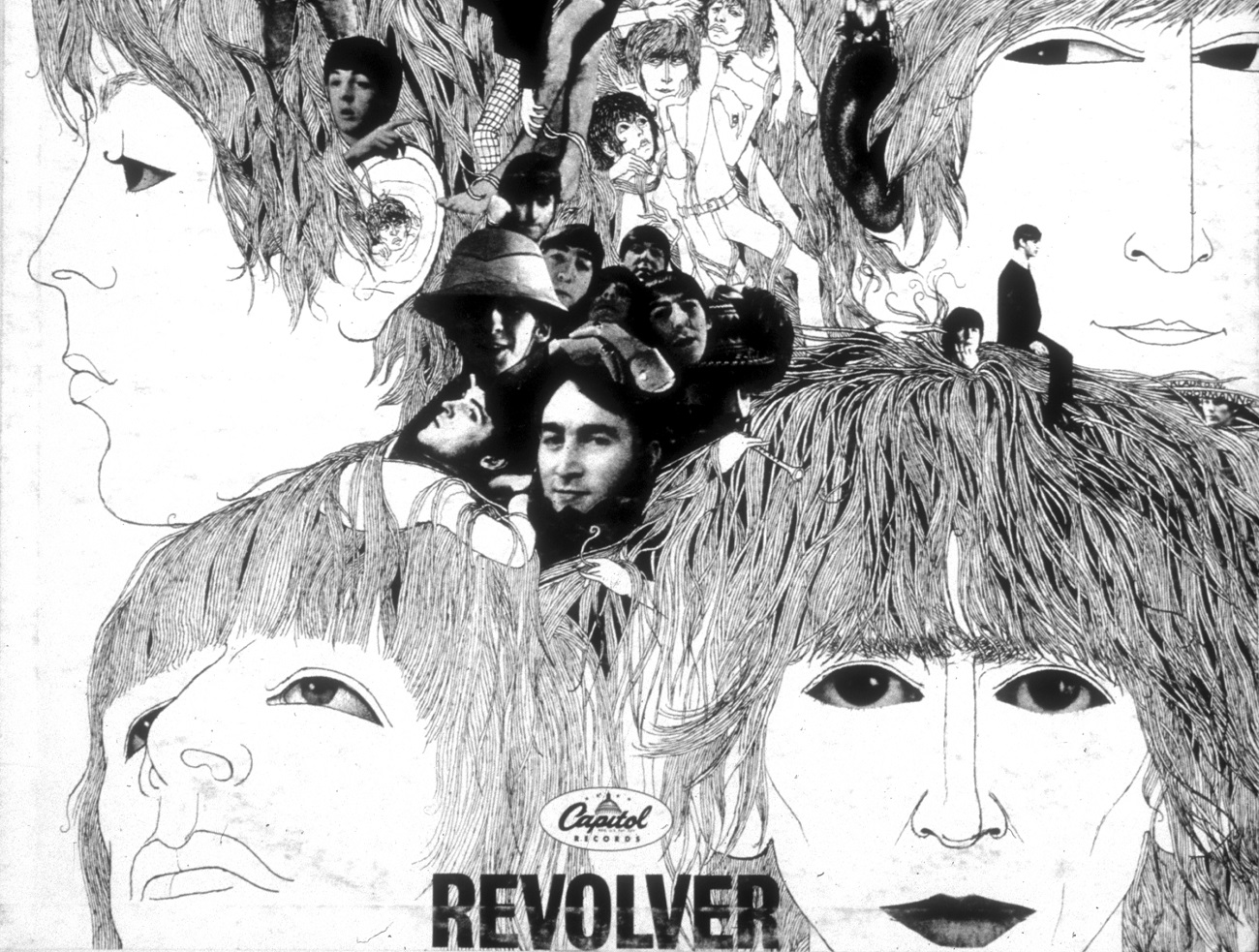 Beatles 'Revolver' album cover
