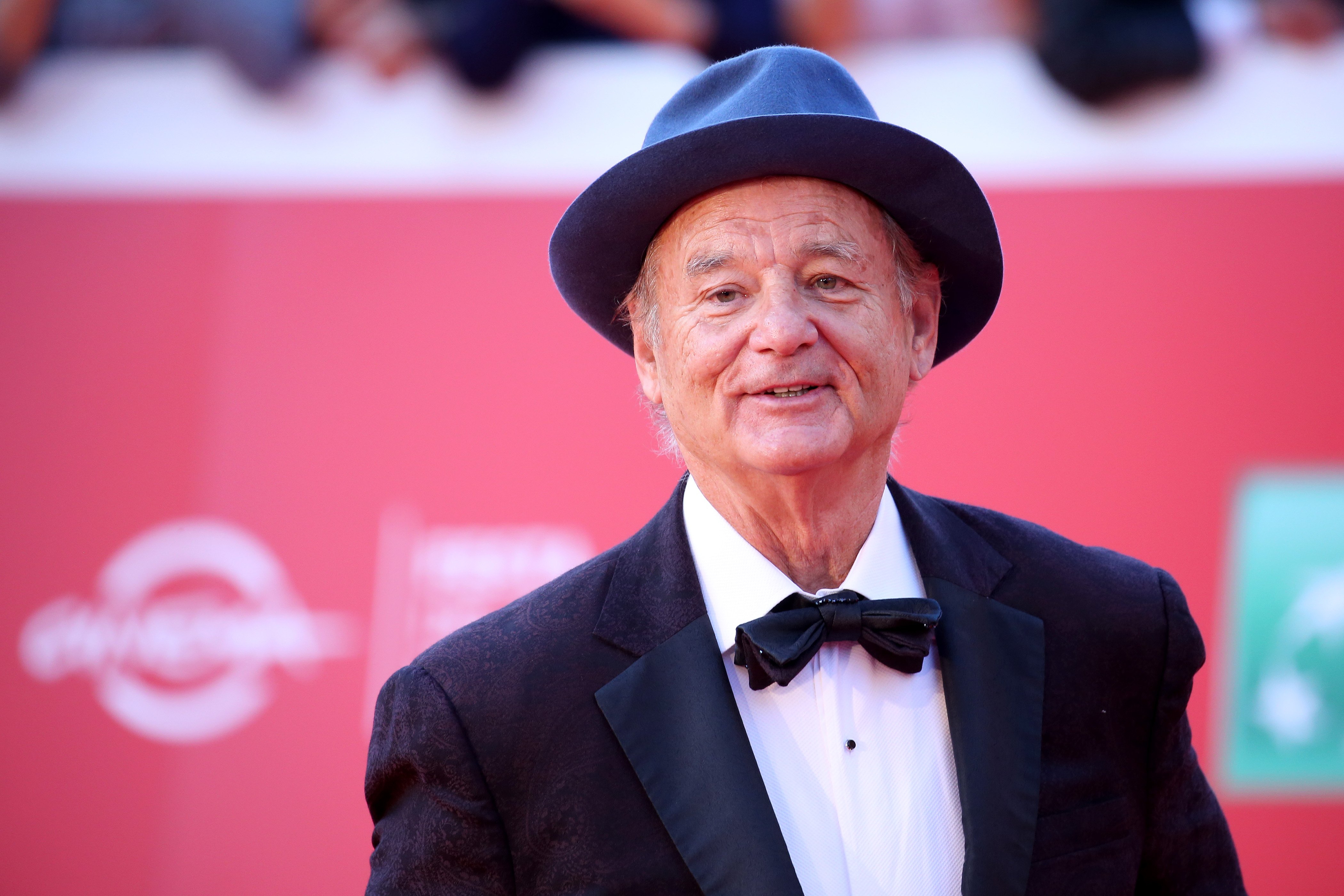 Bill Murray walks a red carpet during the 14th Rome Film Festival on October 19, 2019 in Rome, Italy.