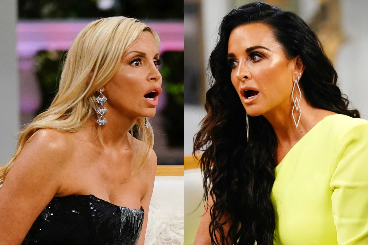 Camille Grammer and Kyle Richards