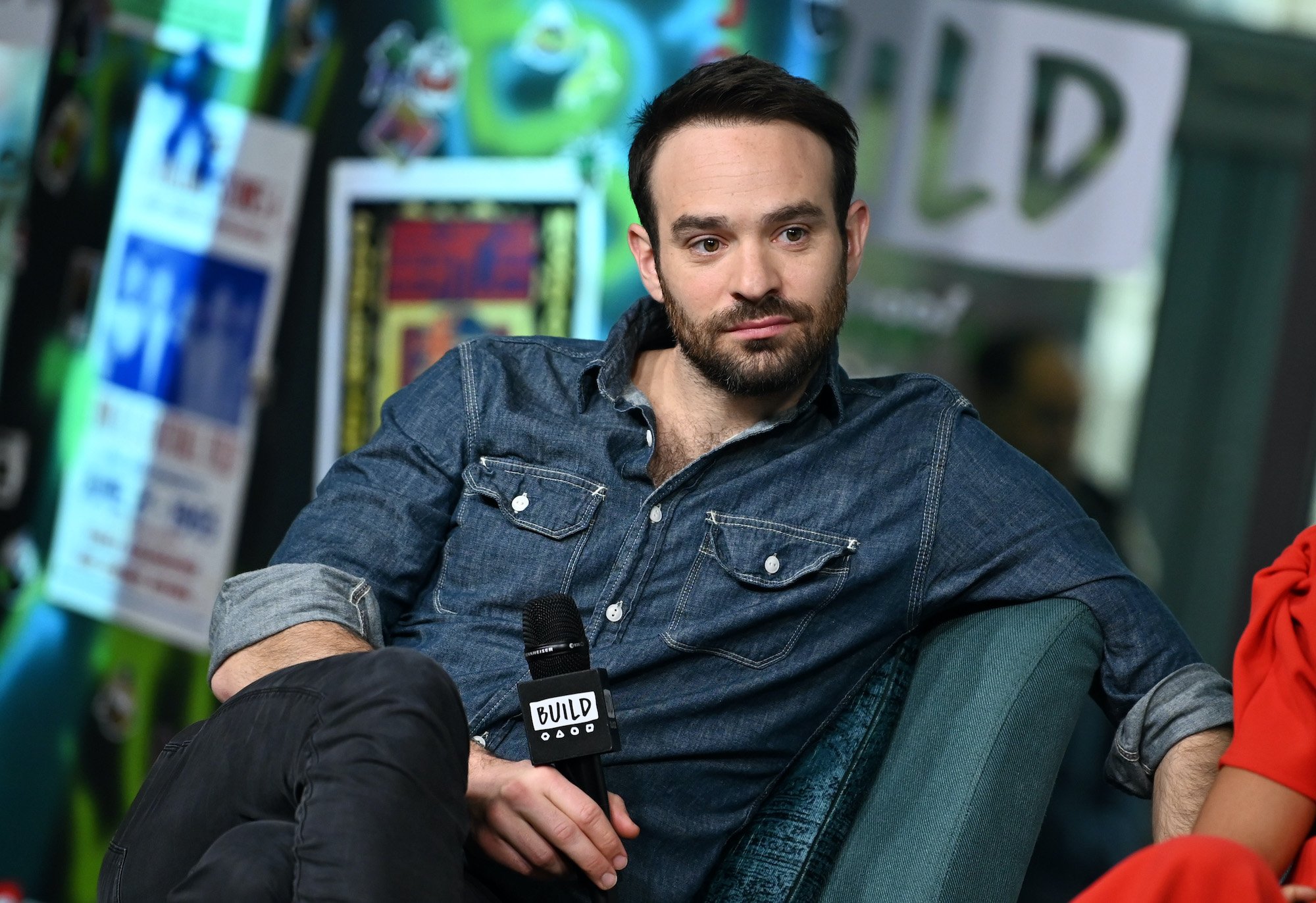 Charlie Cox visits Build Series