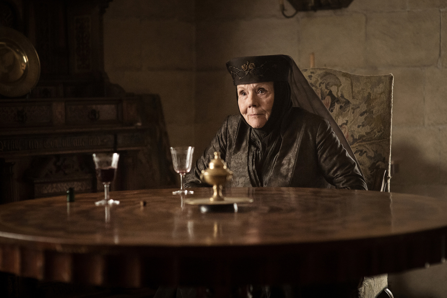 olenna tyrell in Game of Thrones 