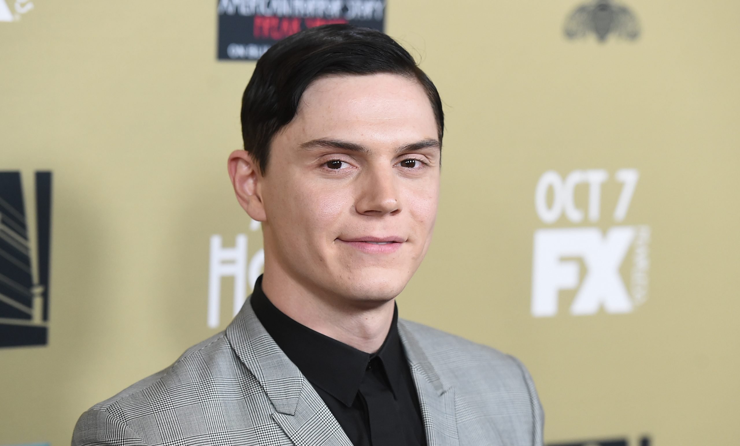 Evan Peters at the premiere screening of FX's 'American Horror Story: Hotel' on Oct. 3, 2015