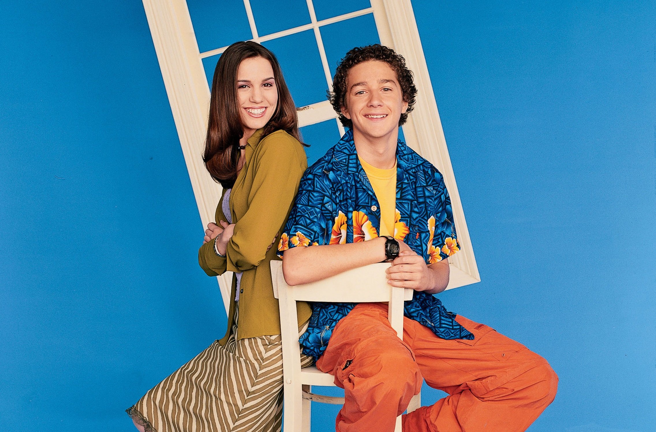 Christy Carlson Romano and Shia LaBeouf star in 'Even Stevens' on the Disney Channel 