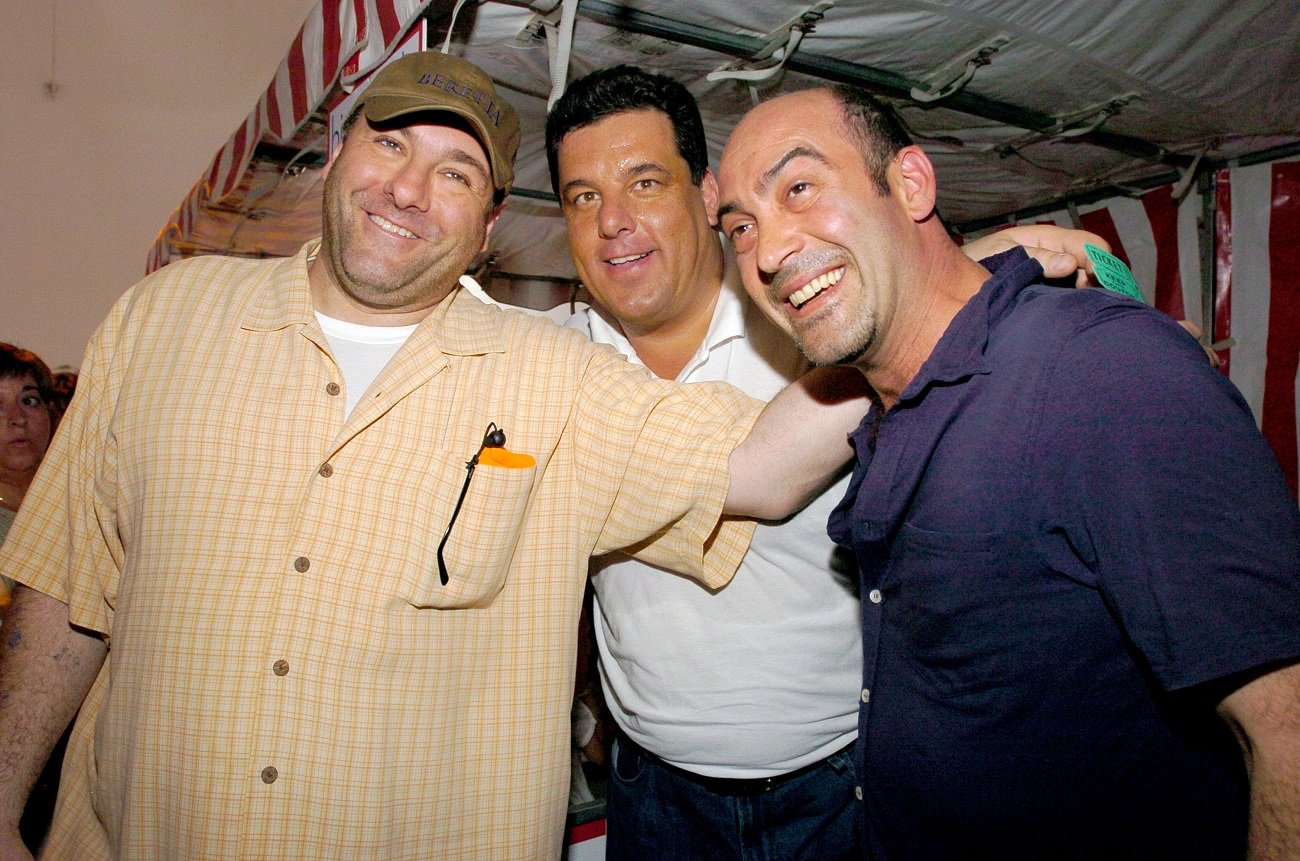 James Gandolfini with John Ventimiglia