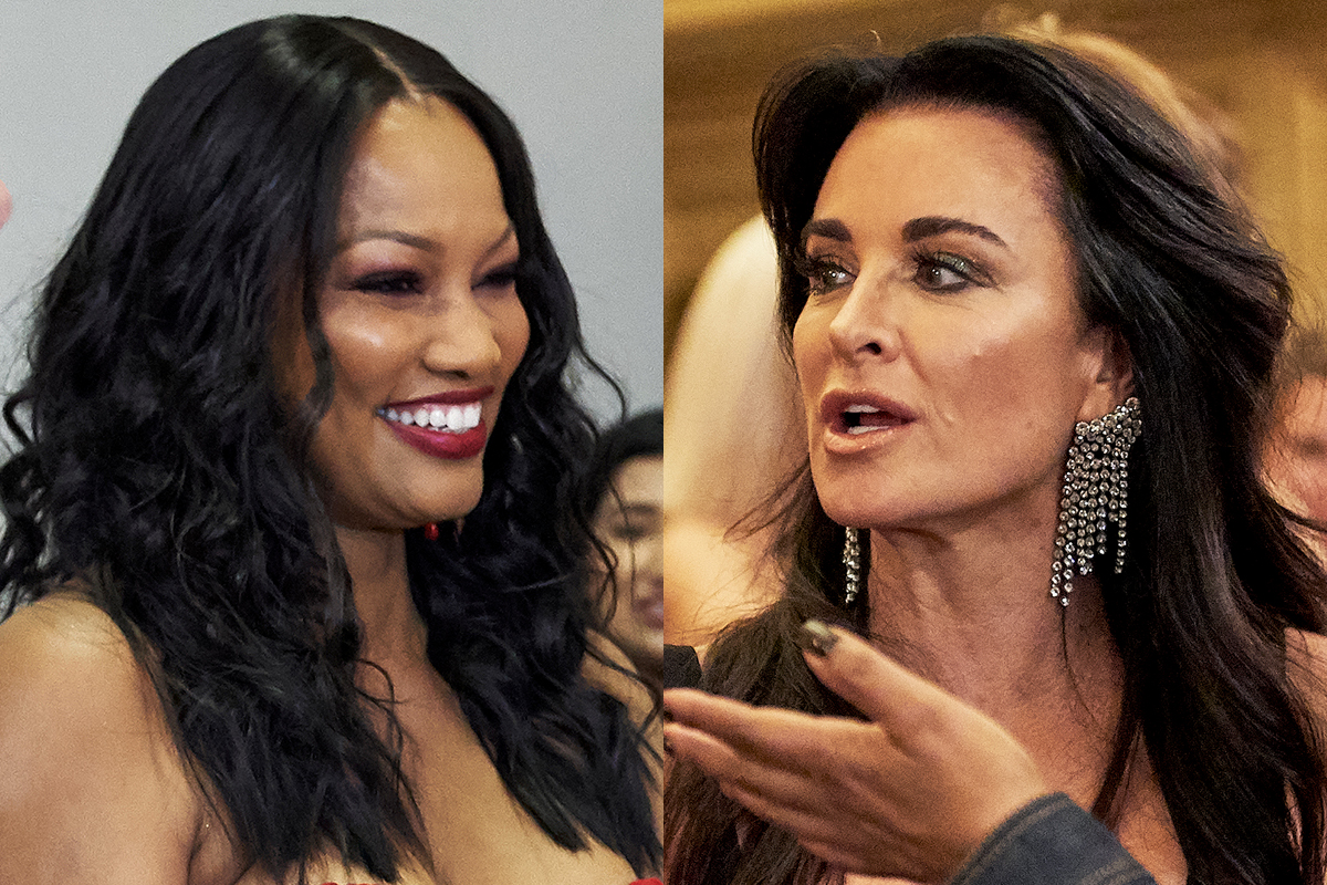 Garcelle Beauvais and Kyle Richards