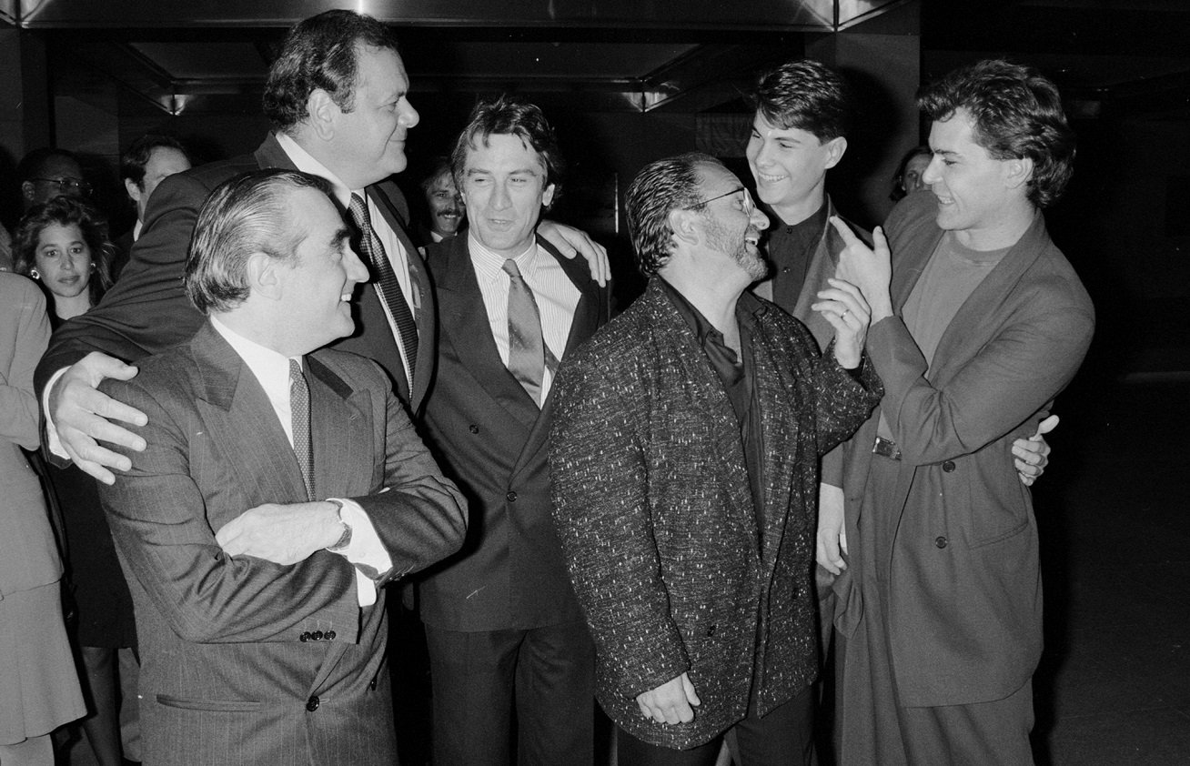 'Goodfellas' cast members laugh