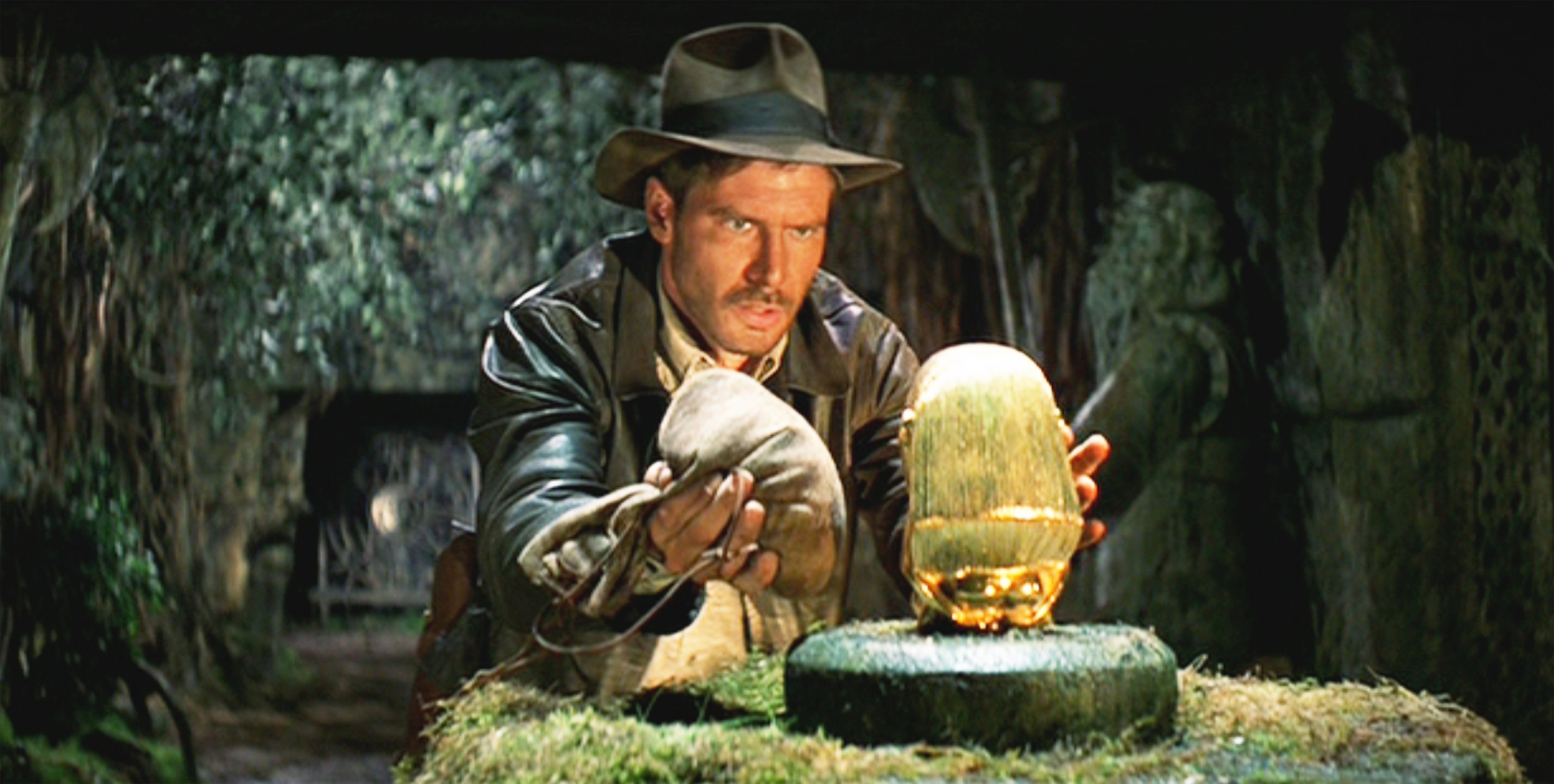 Indiana Jones with an idol