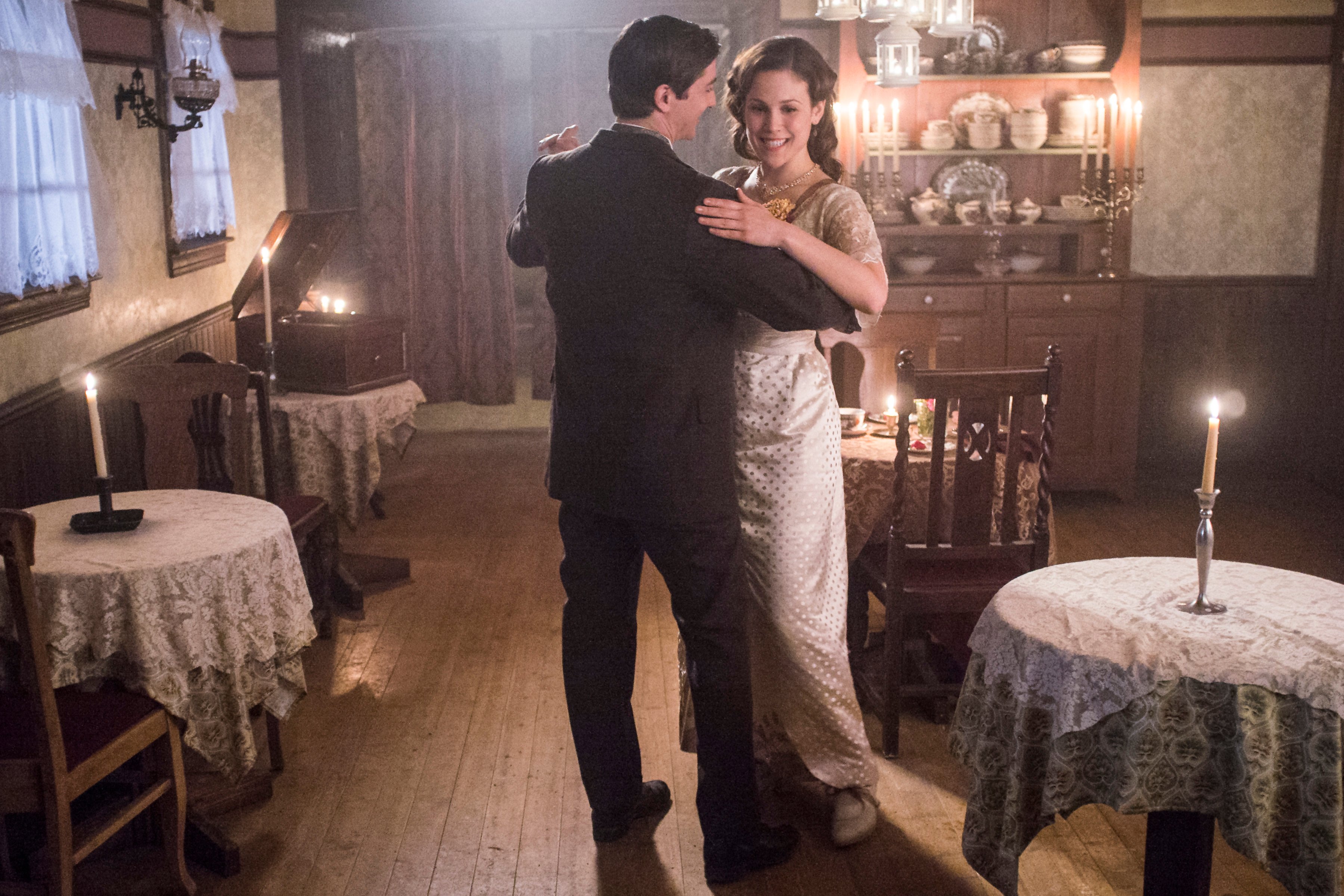 Jack and Elizabeth dancing