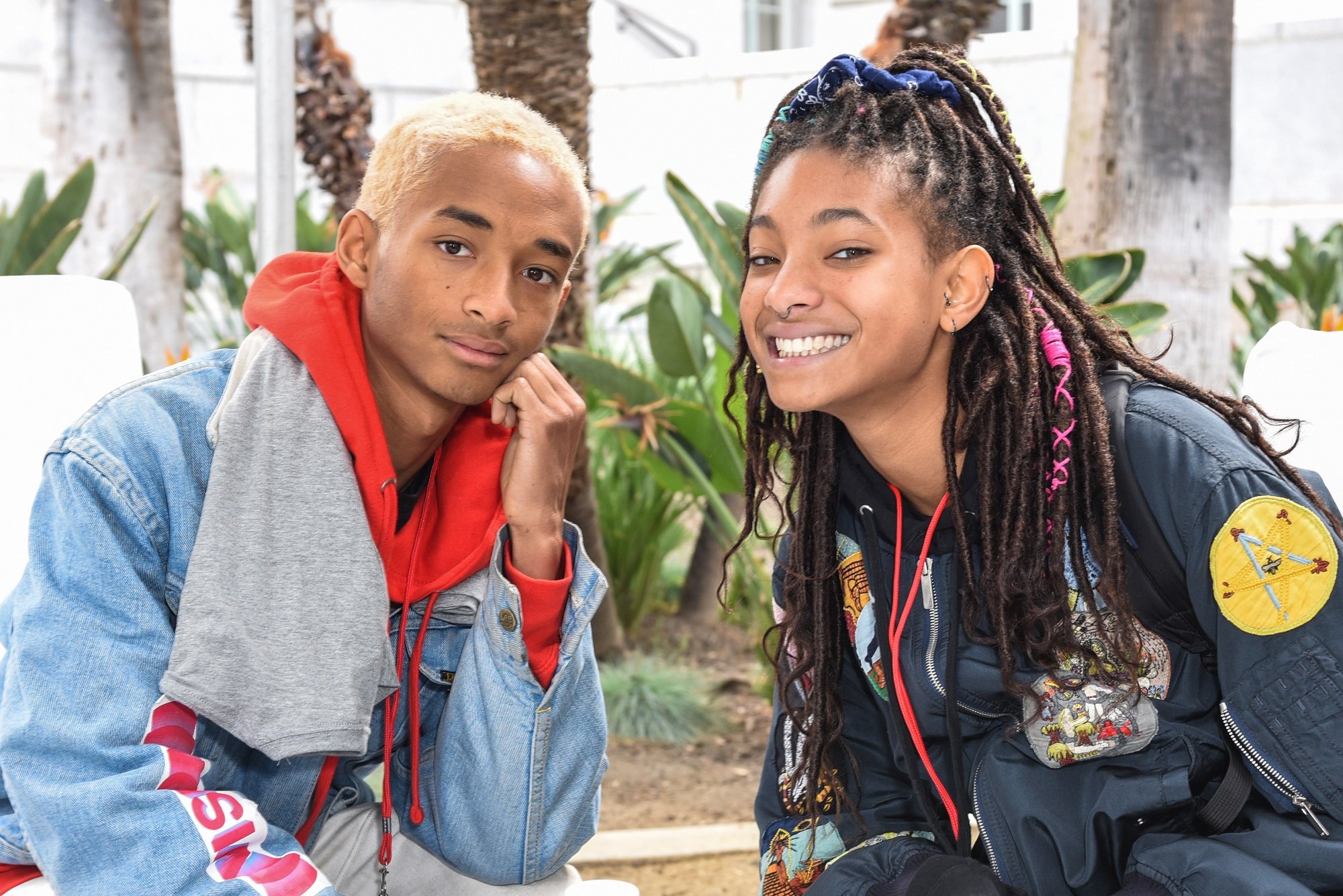 Jaden Smith and Willow Smith 