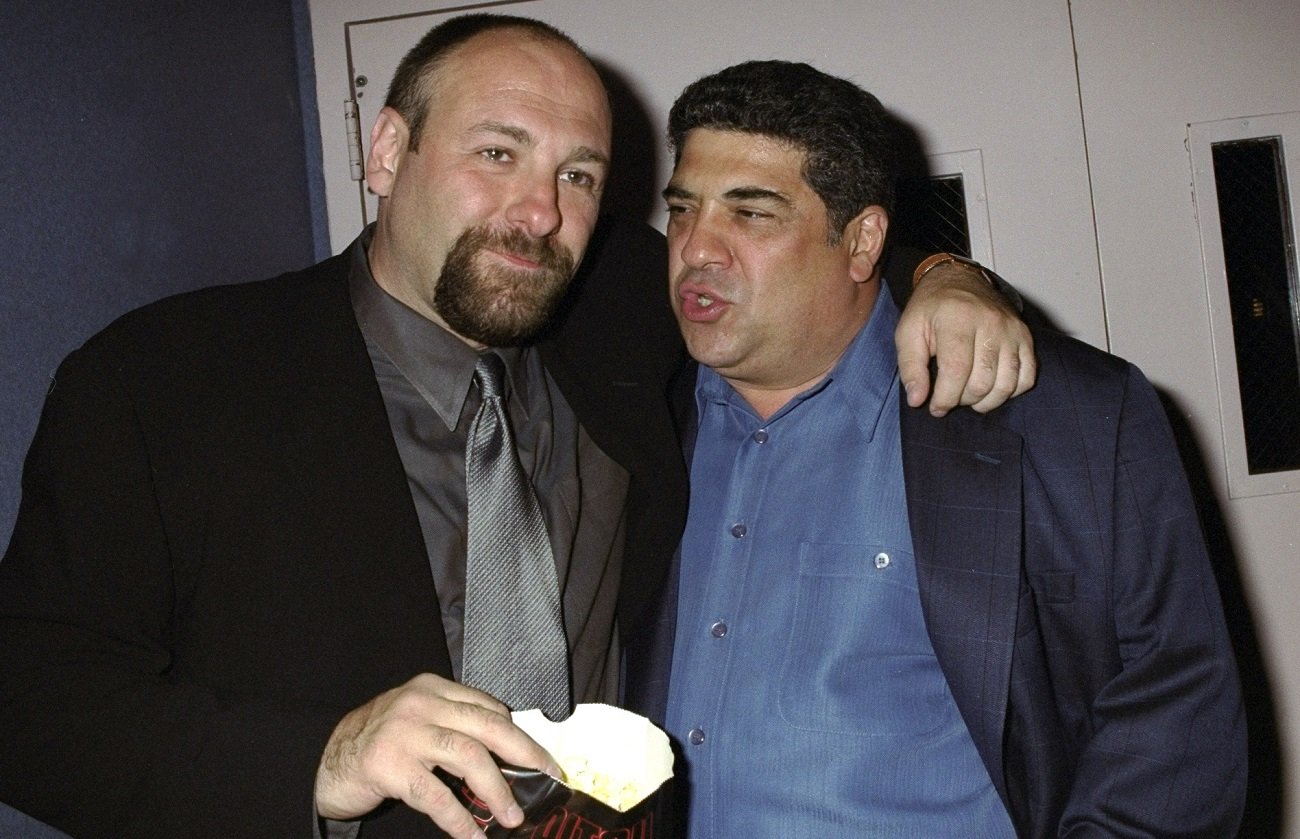 'Sopranos' star James Gandolfini and Vincent Pastore