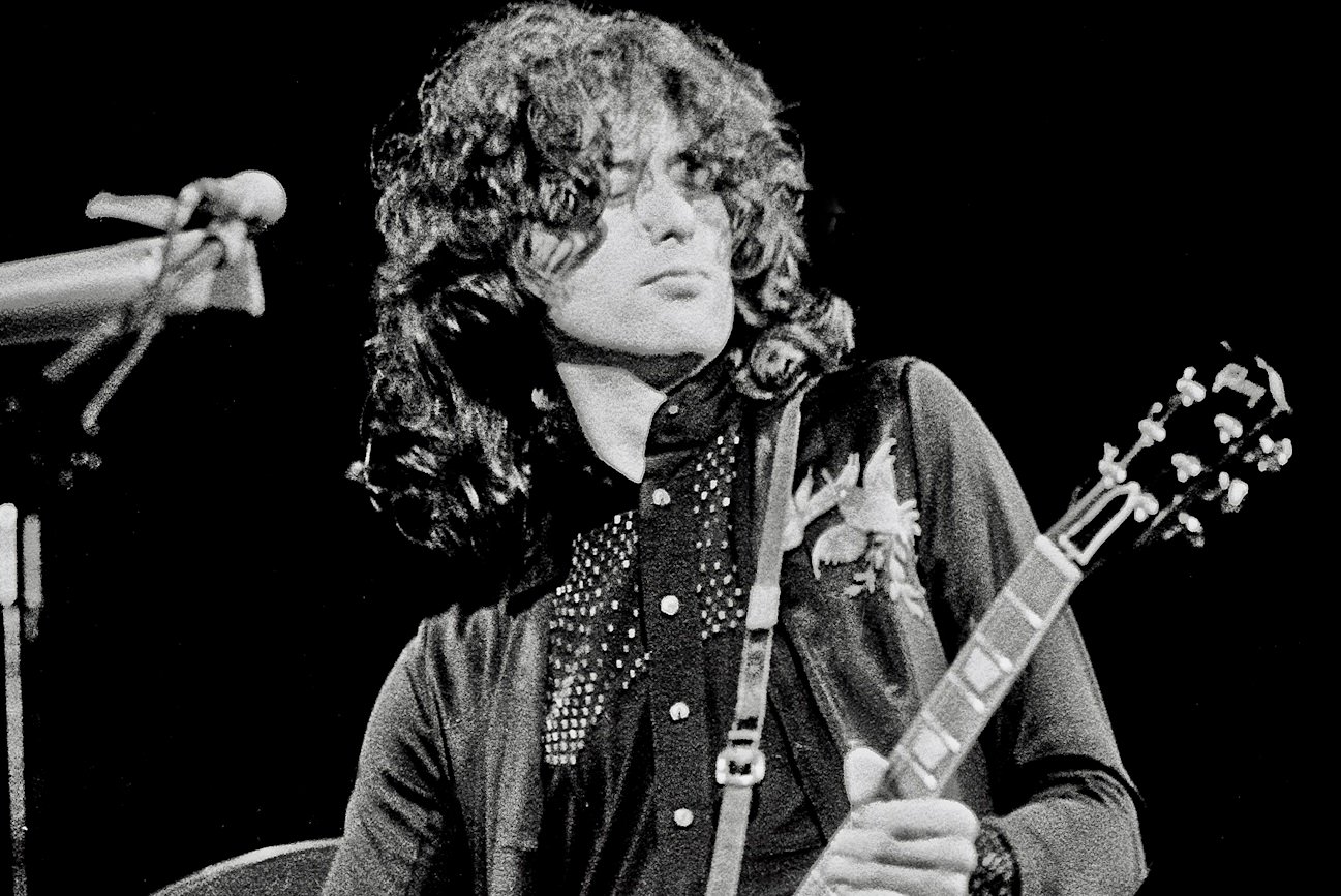 Jimmy Page in 1974