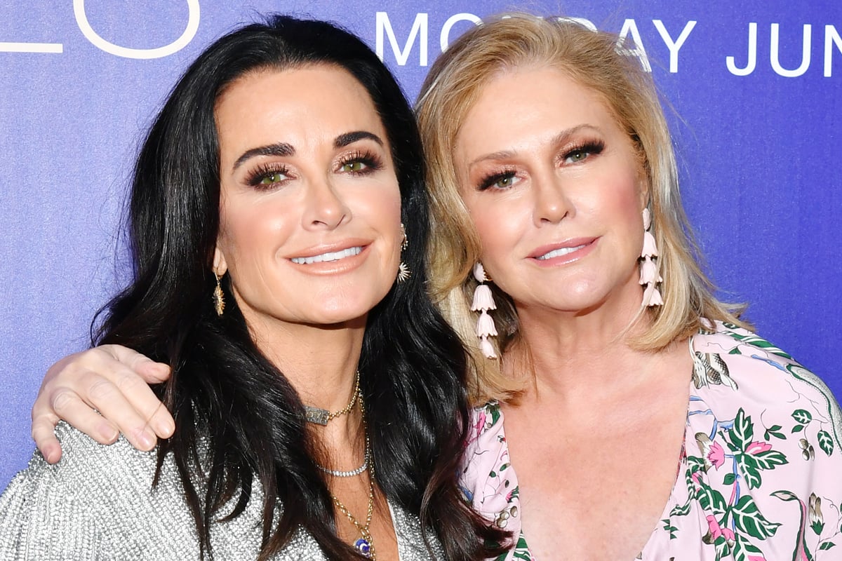 Kyle Richards and Kathy Hilton