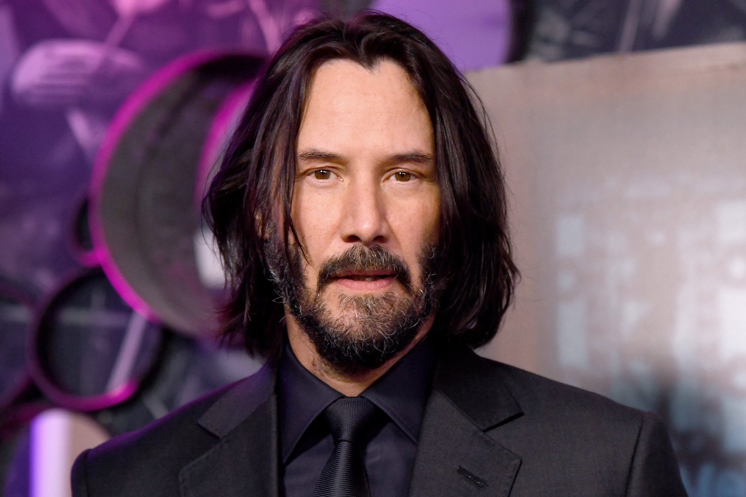 Keanu Reeves attends the John Wick special screenings at Ham Yard Hotel