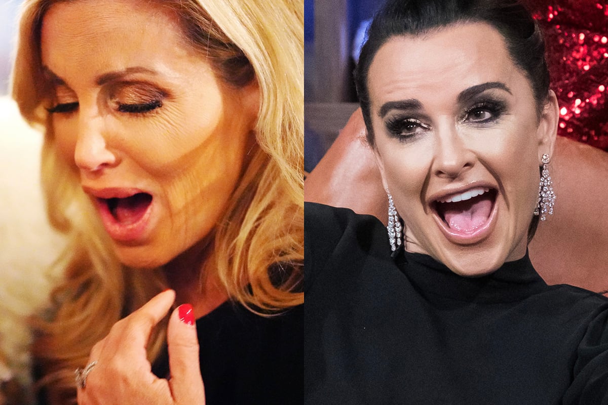 Camille Grammer and Kyle Richards