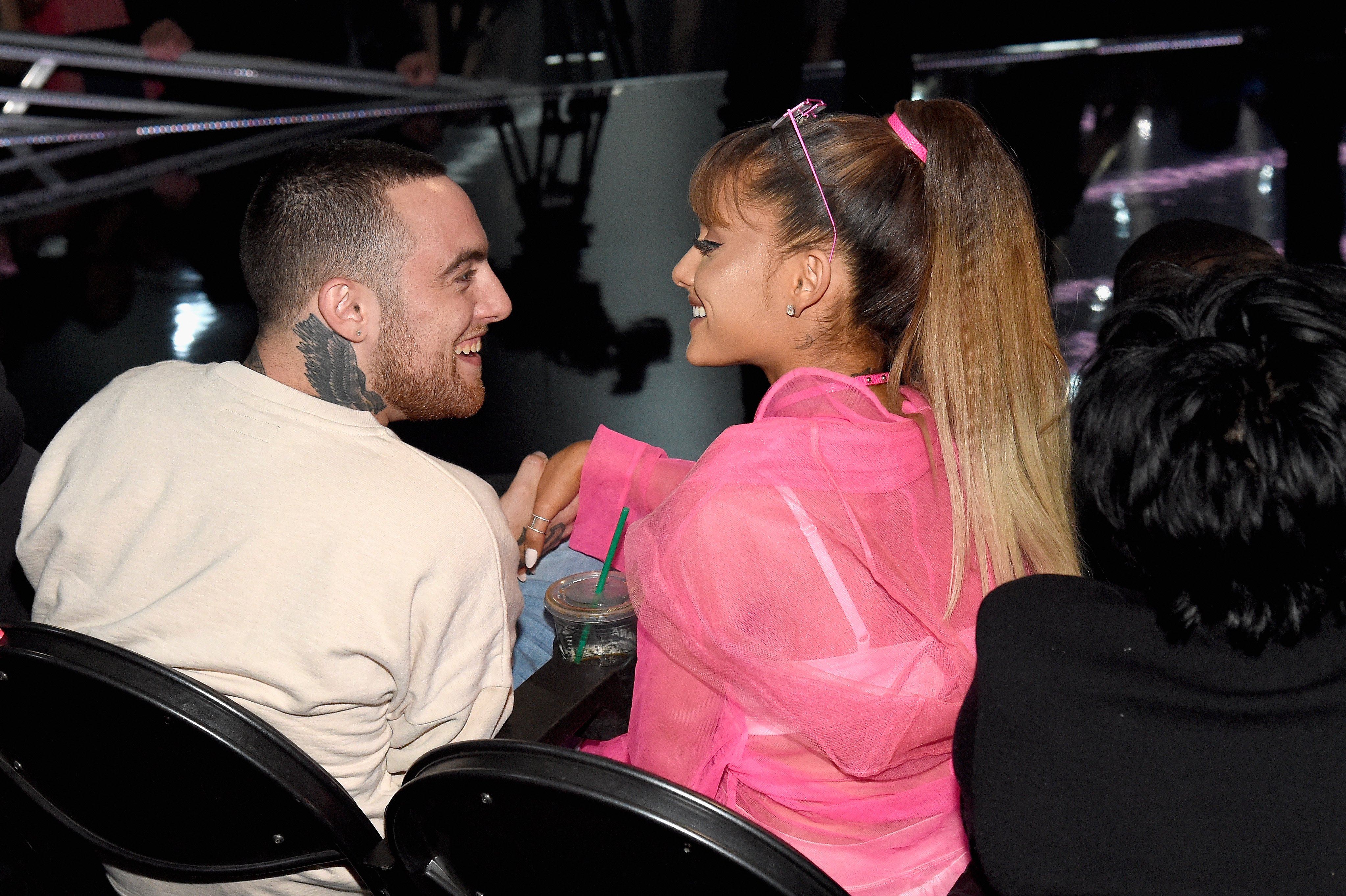Mac Miller and Ariana Grande share a moment