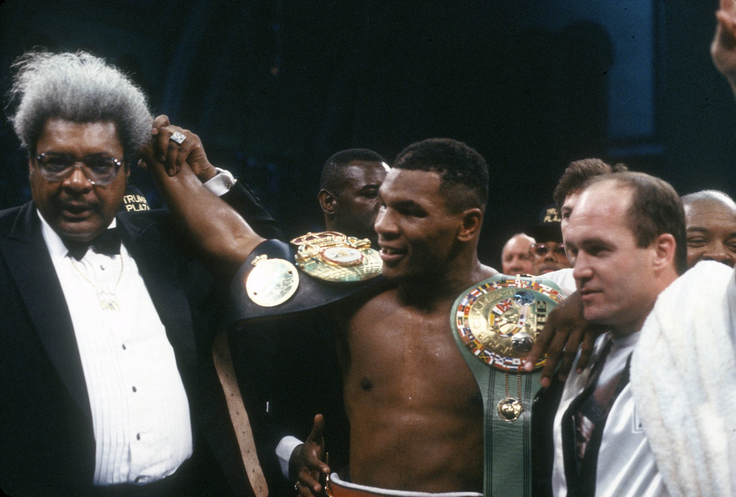 Mike Tyson with Don King