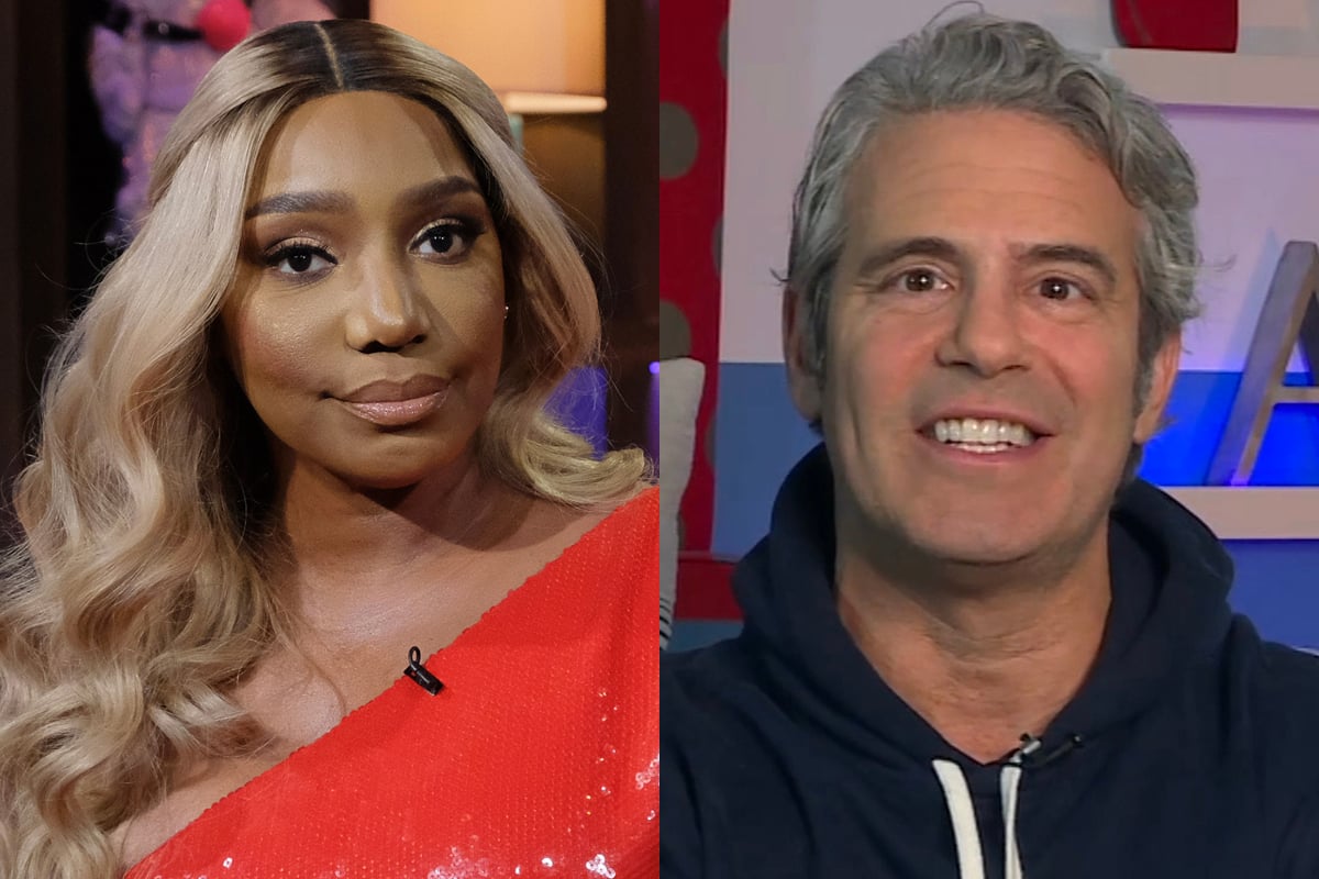 Nene Leakes and Andy Cohen