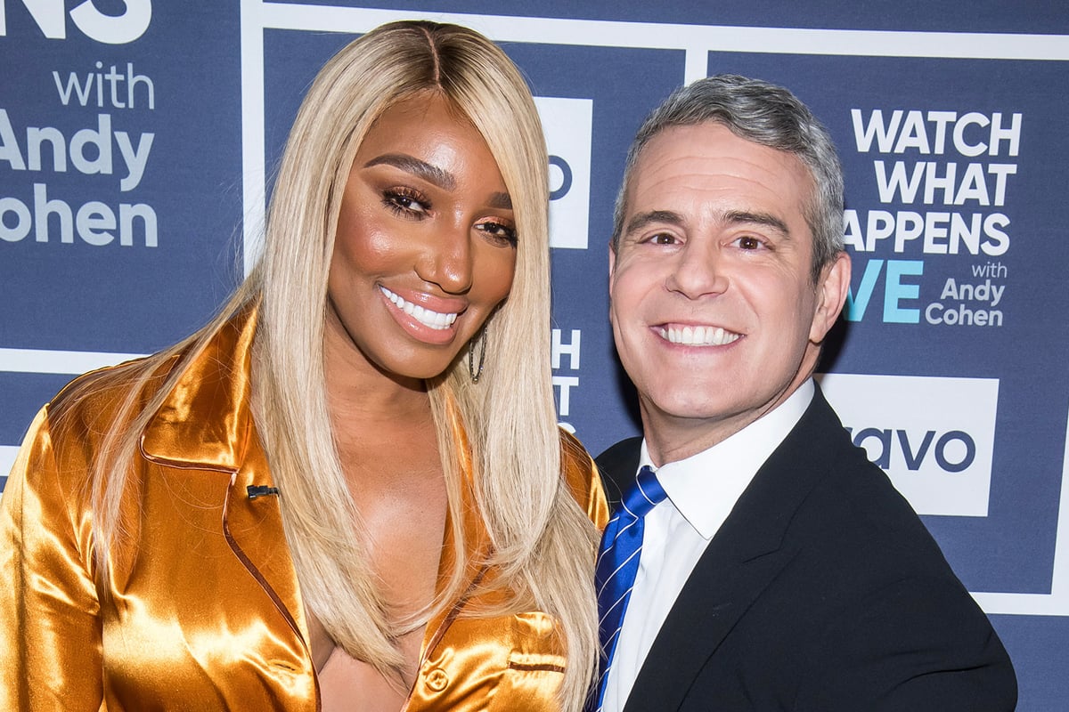 Nene Leakes and Andy Cohen