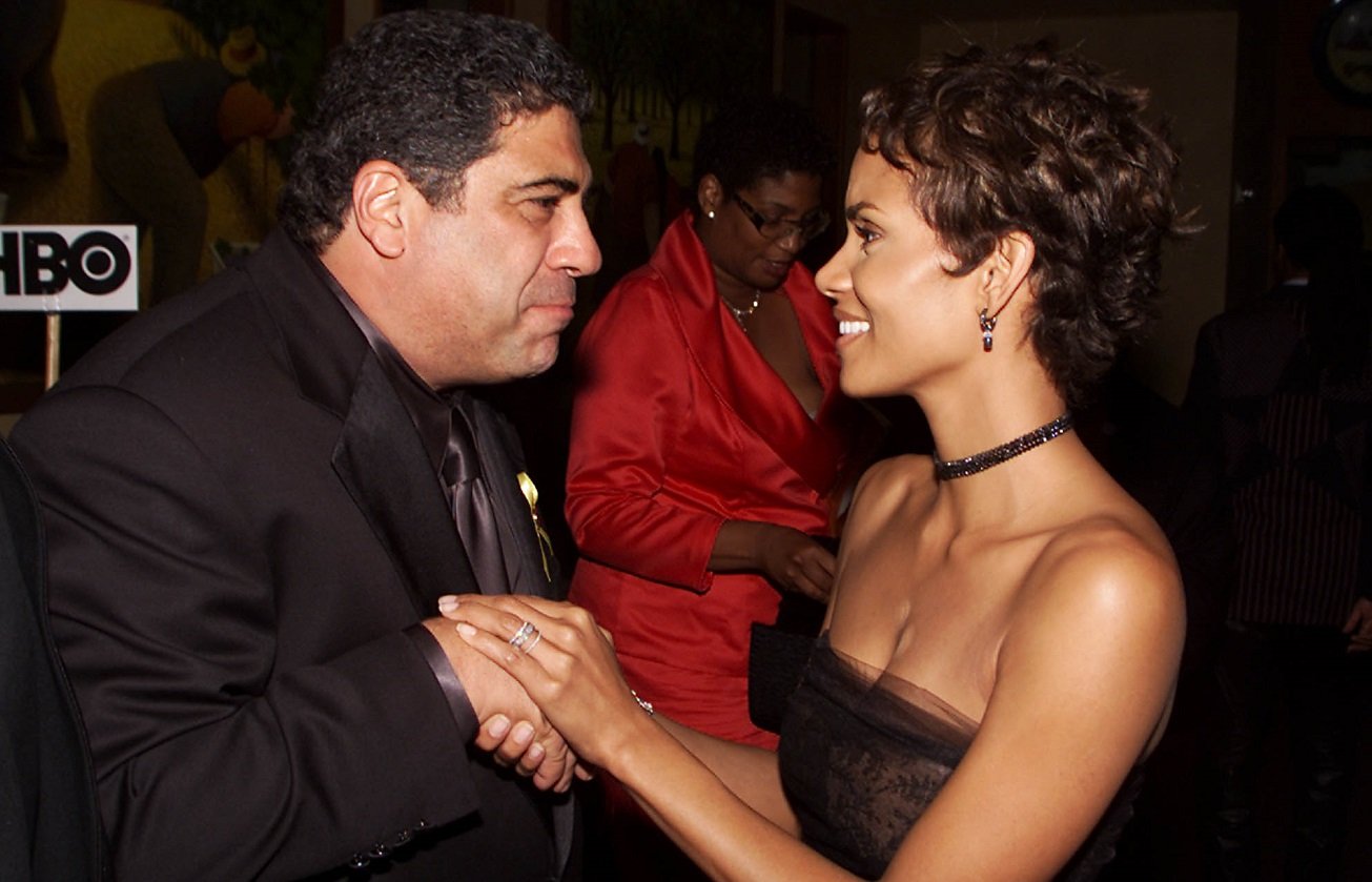 Vinny Pastore with Halle Berry