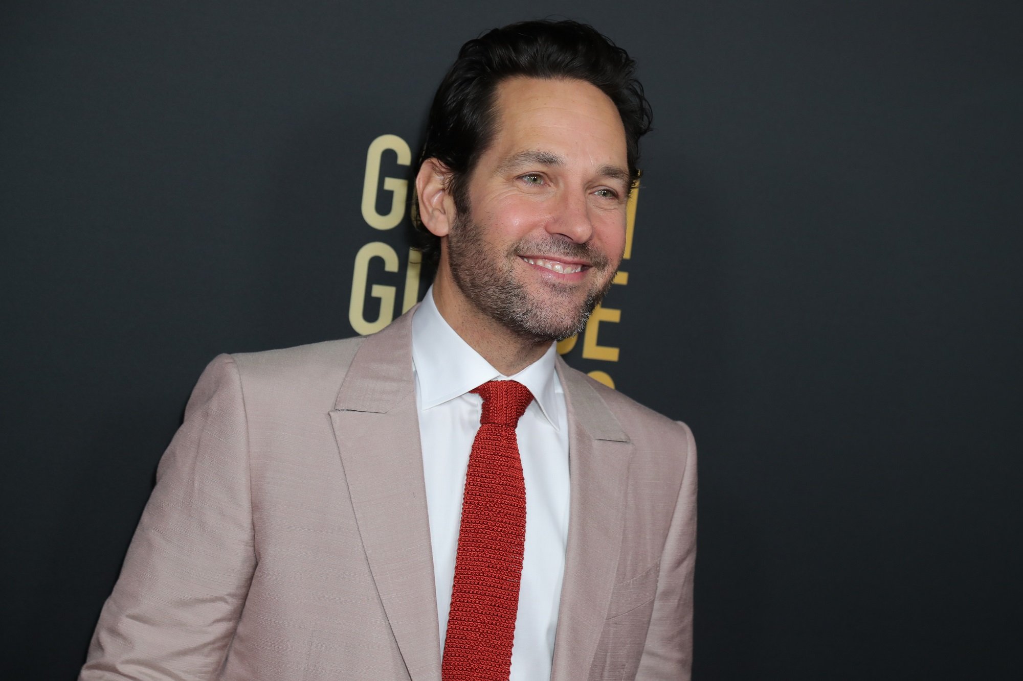 Paul Rudd attends HFPA And THR Golden Globe Ambassador Party on November 14, 2019 in West Hollywood, California.