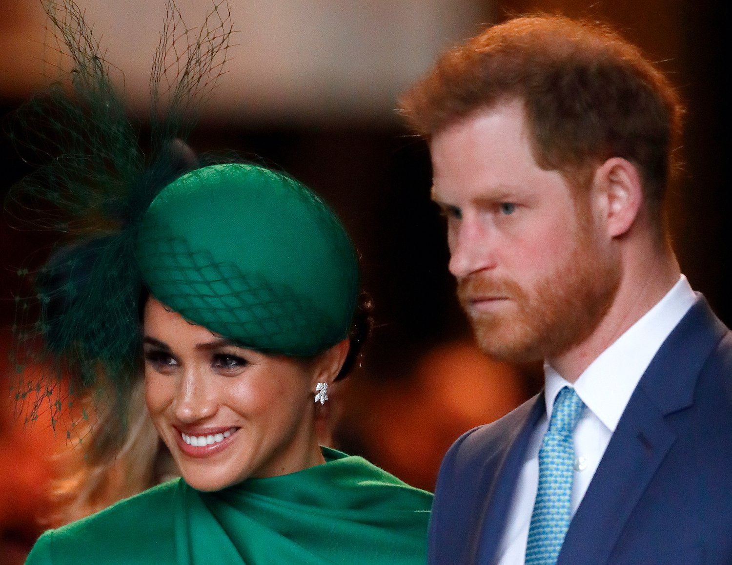 Meghan Markle and Prince Harry attend the Commonwealth Day Service 2020