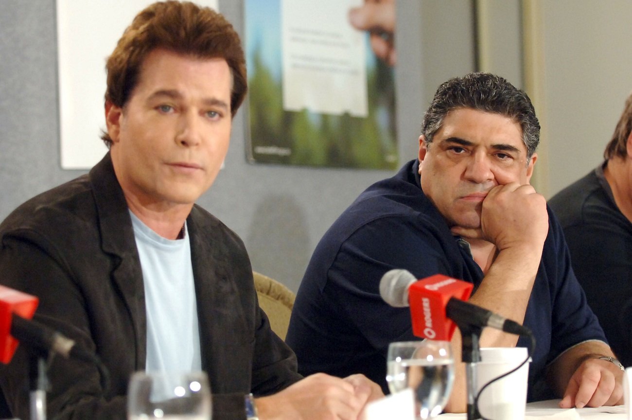 Ray Liotta and Vincent Pastore in 2005