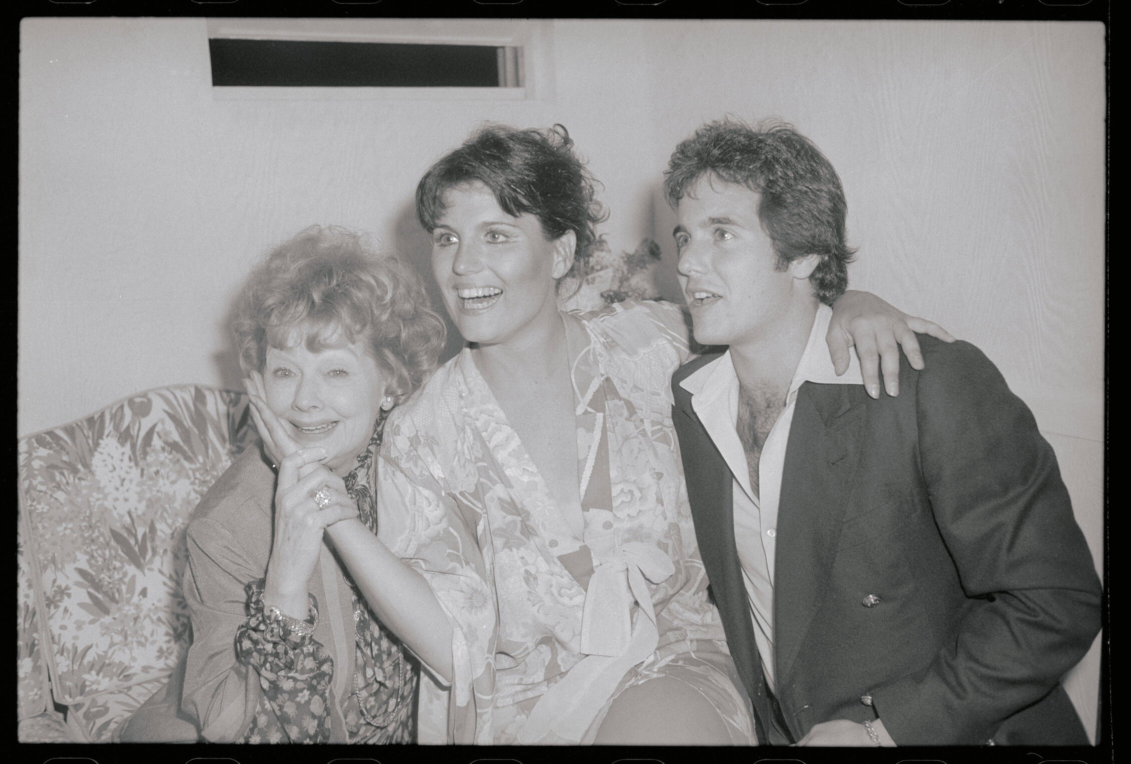 Lucille Ball with Lucie and Desi Arnaz