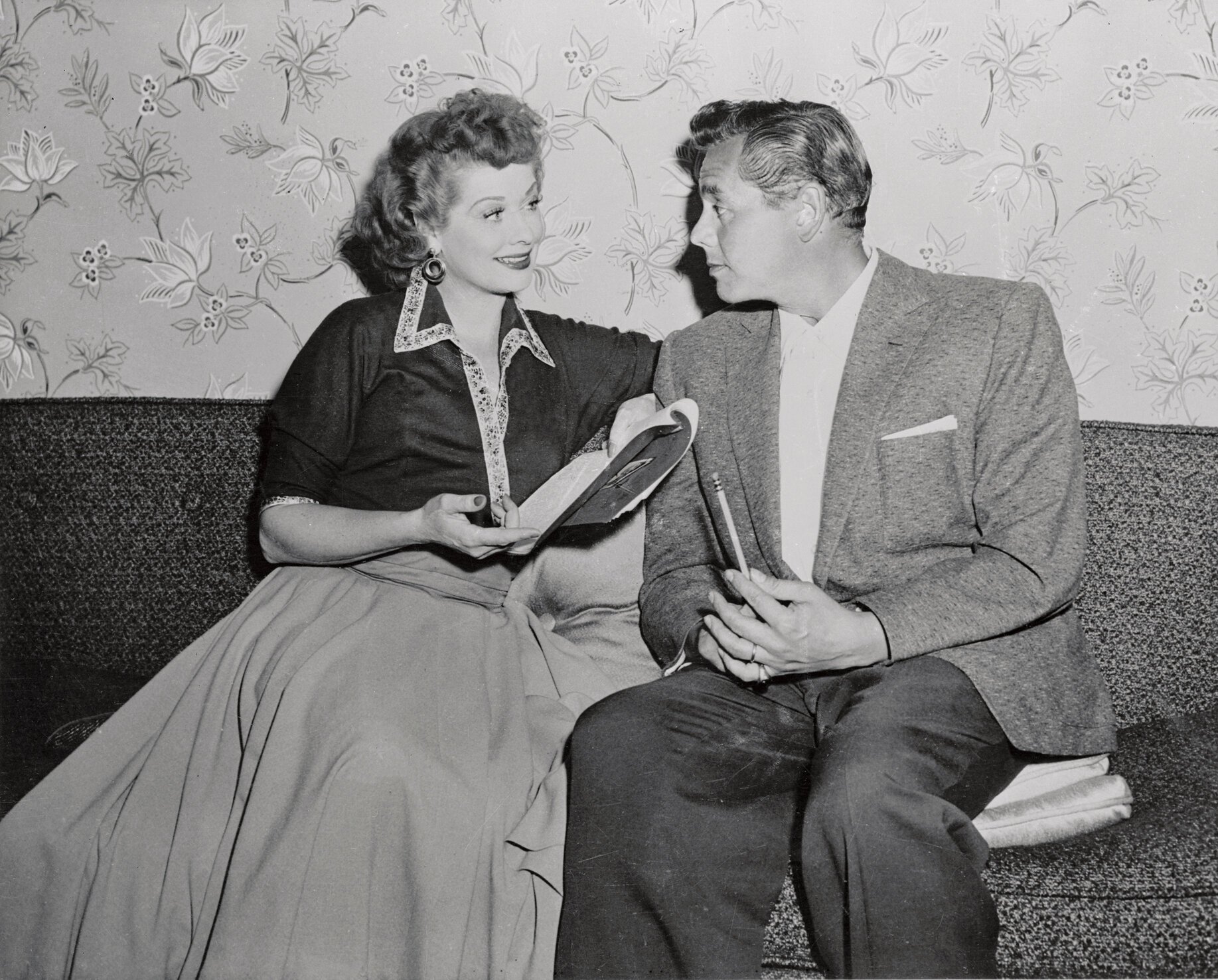 Lucille Ball and Desi Arnaz