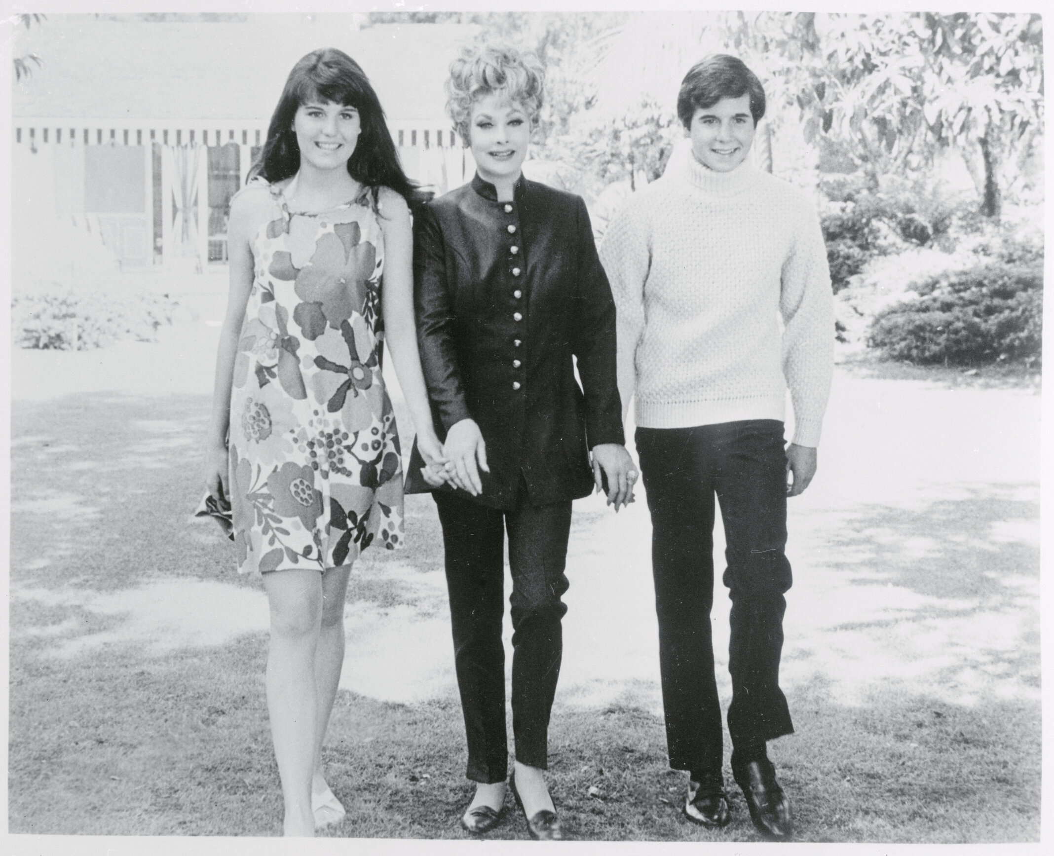 Lucie Arnaz, Lucille Ball, and Desi Arnaz Jr.