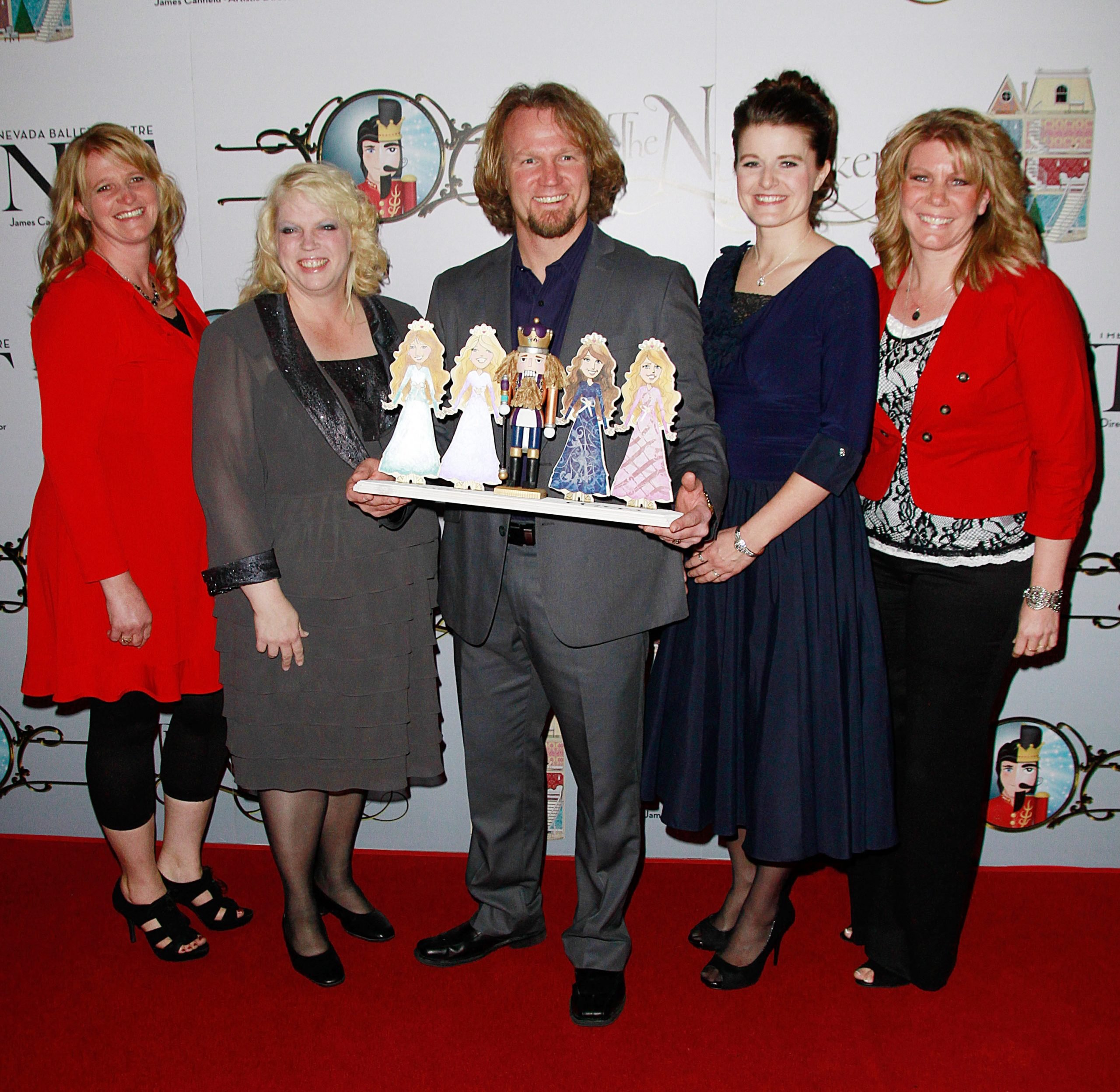 Christine Brown, Janelle Brown, Kody Brown, Robyn Brown, and Meri Brown of Sister Wives