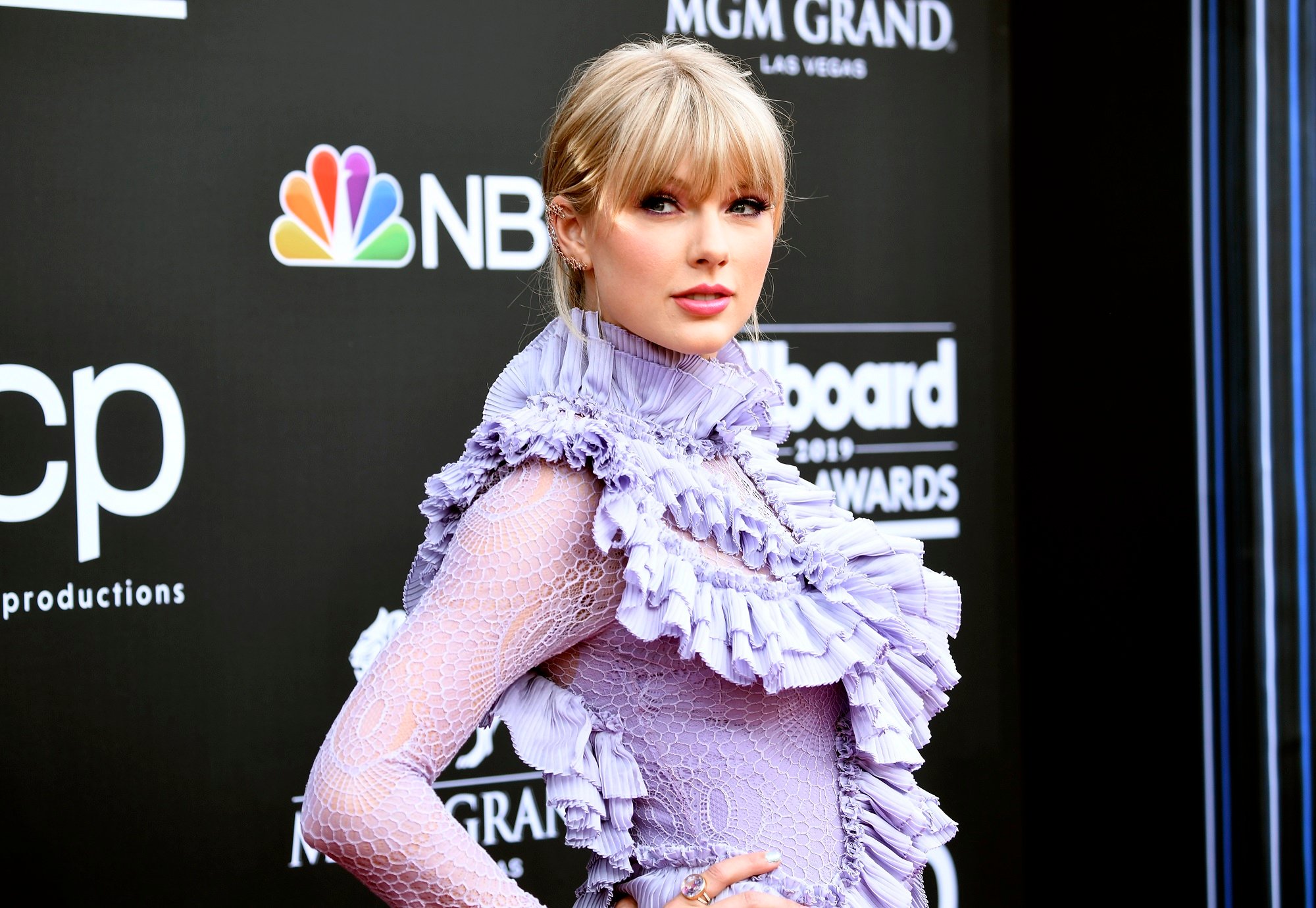 Taylor Swift attends the 2019 Billboard Music Awards at MGM Grand Garden Arena on May 01, 2019 in Las Vegas, Nevada.