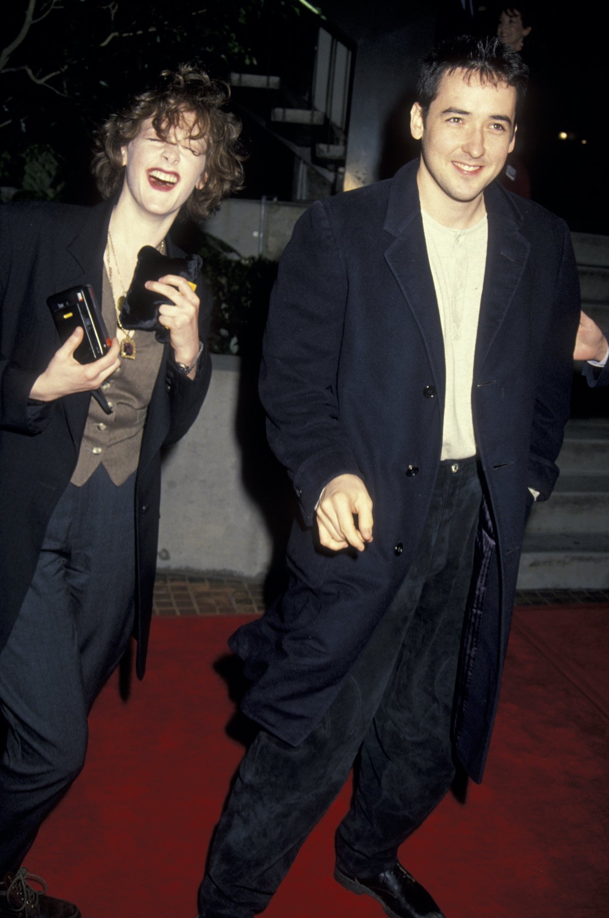 Joan Cusack and John Cusack