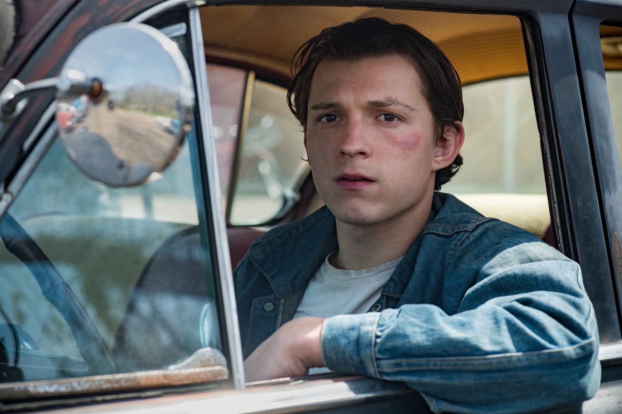 Tom Holland as Arvin Russell in 'The Devil All The Time.' 