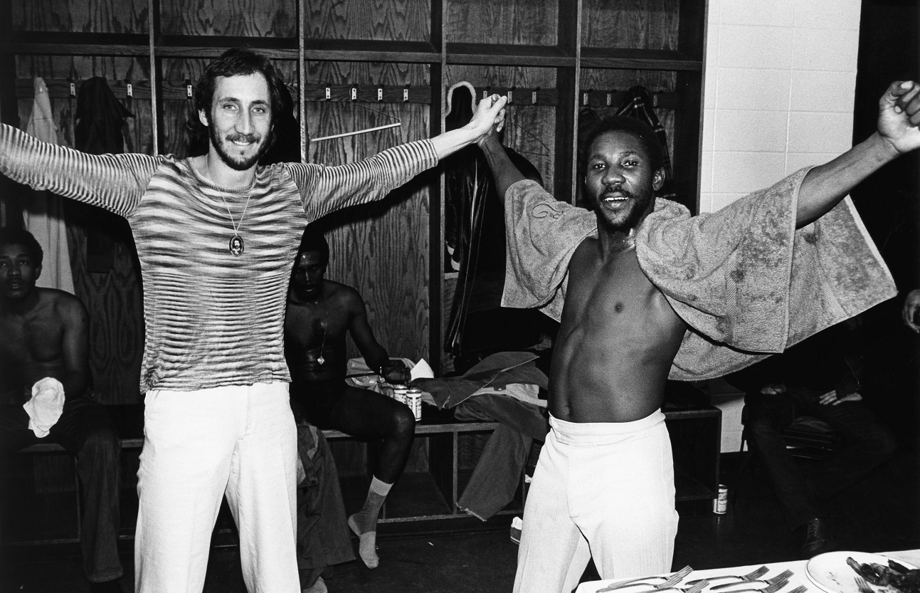 The Who's Pete Townshend and Toots Hibbert of Toots and the Maytals