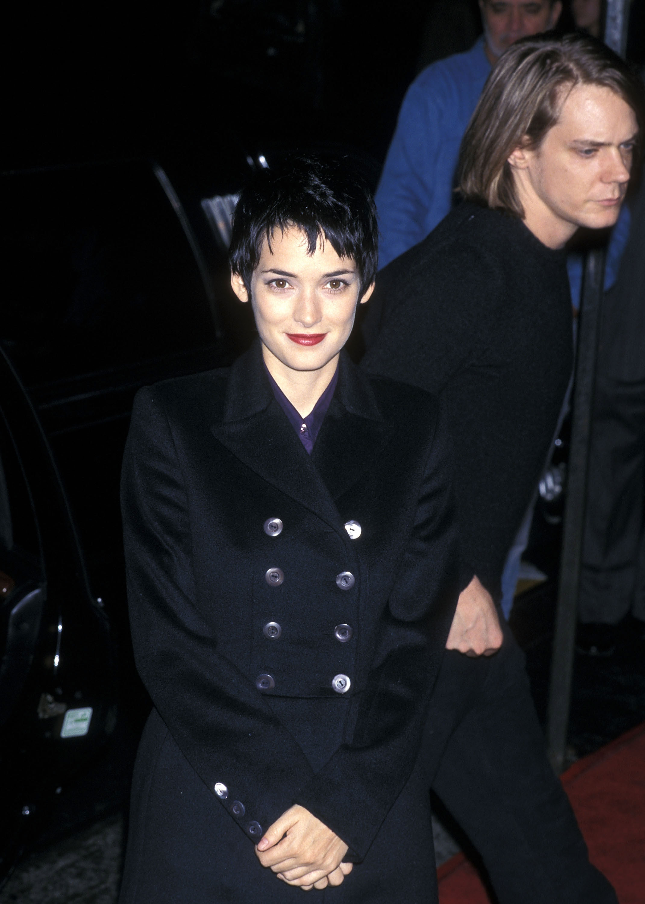 Winona Ryder and musician Dave Pirner of Soul Asylum