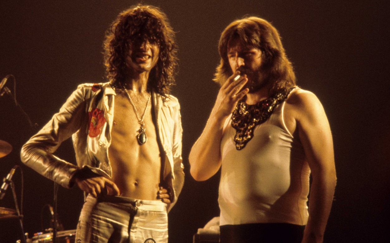 Jimmy Page and John Bonham