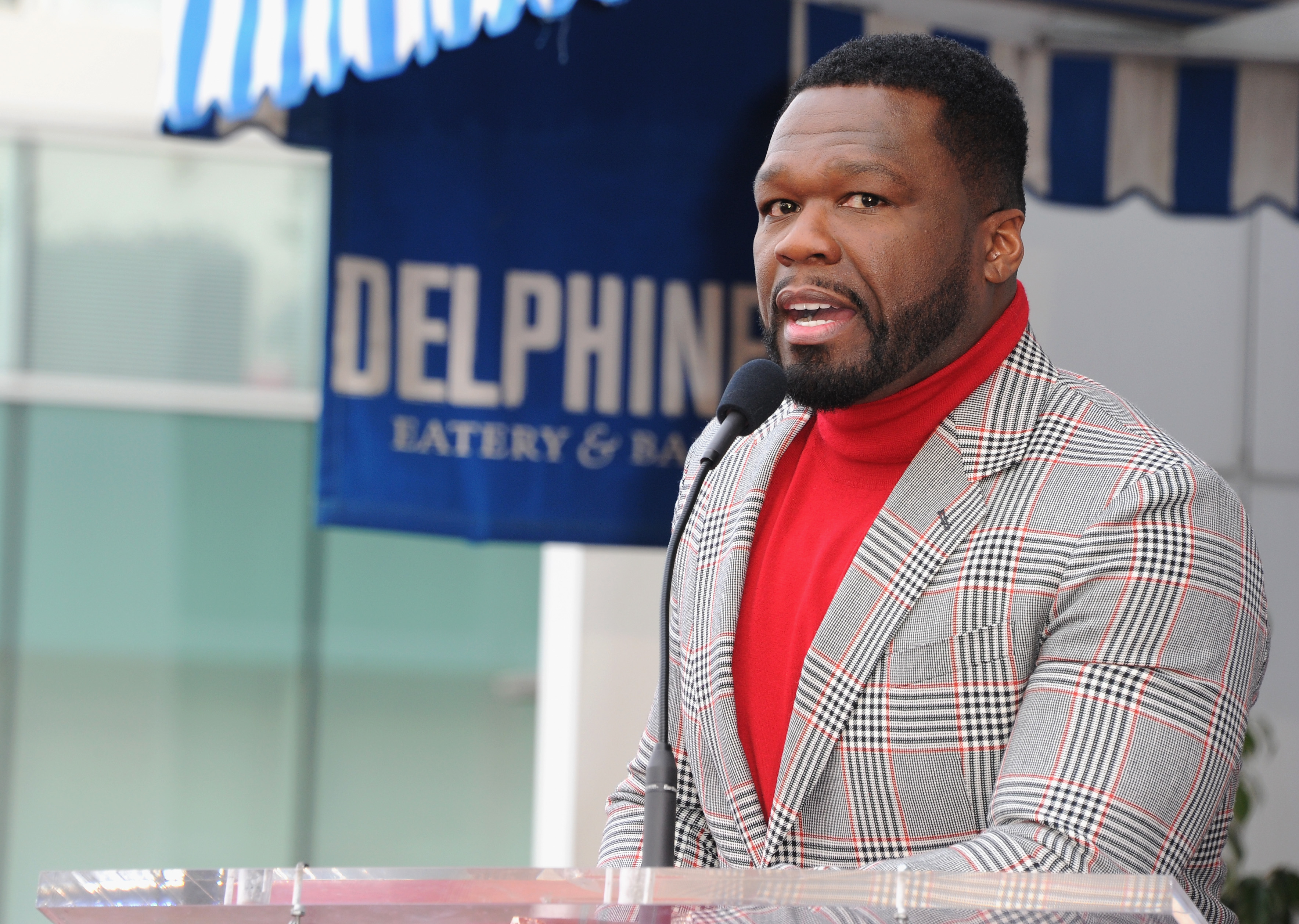 Curtis "50 Cent" at an event