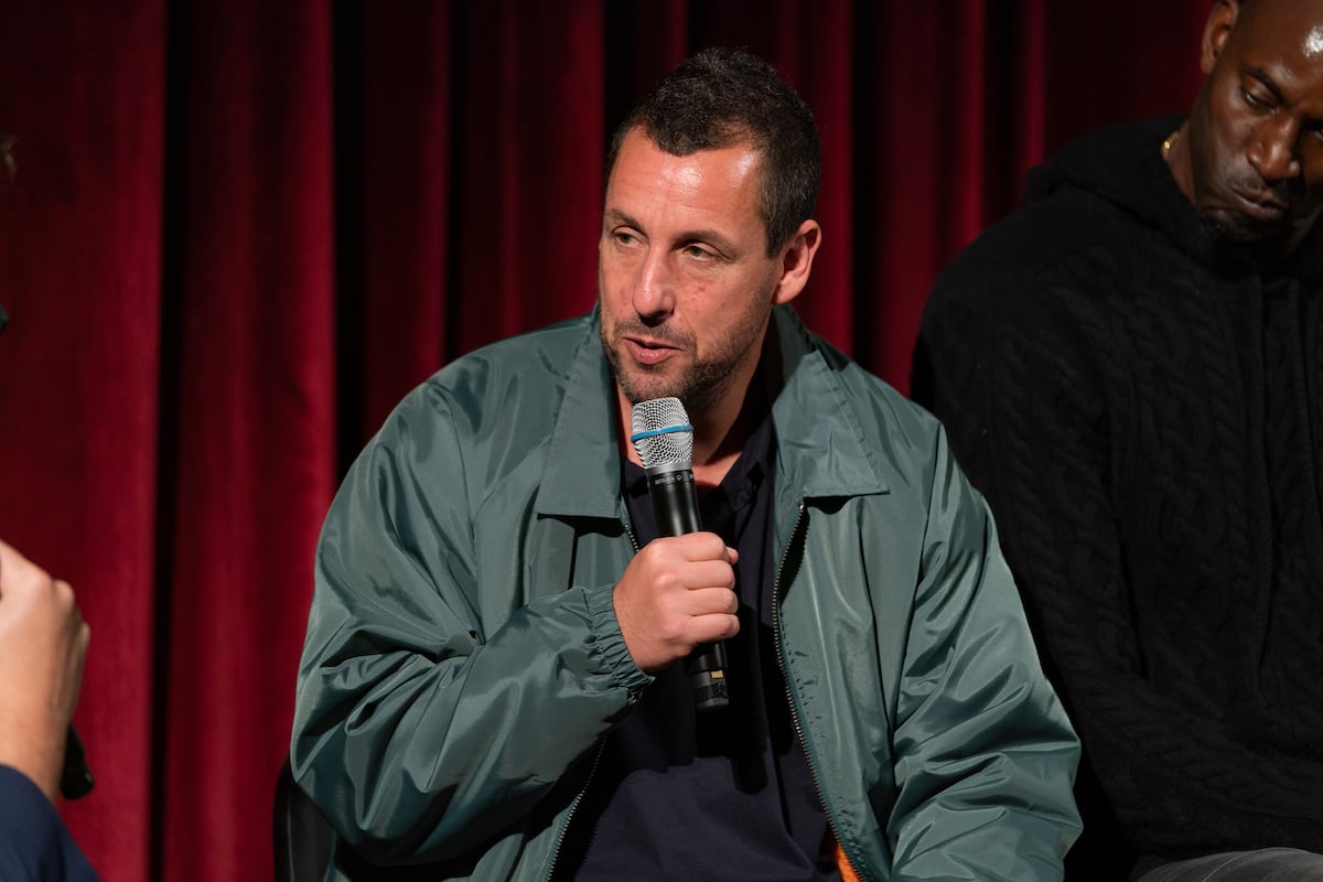 Adam Sandler at an 'Uncut Gems' screening