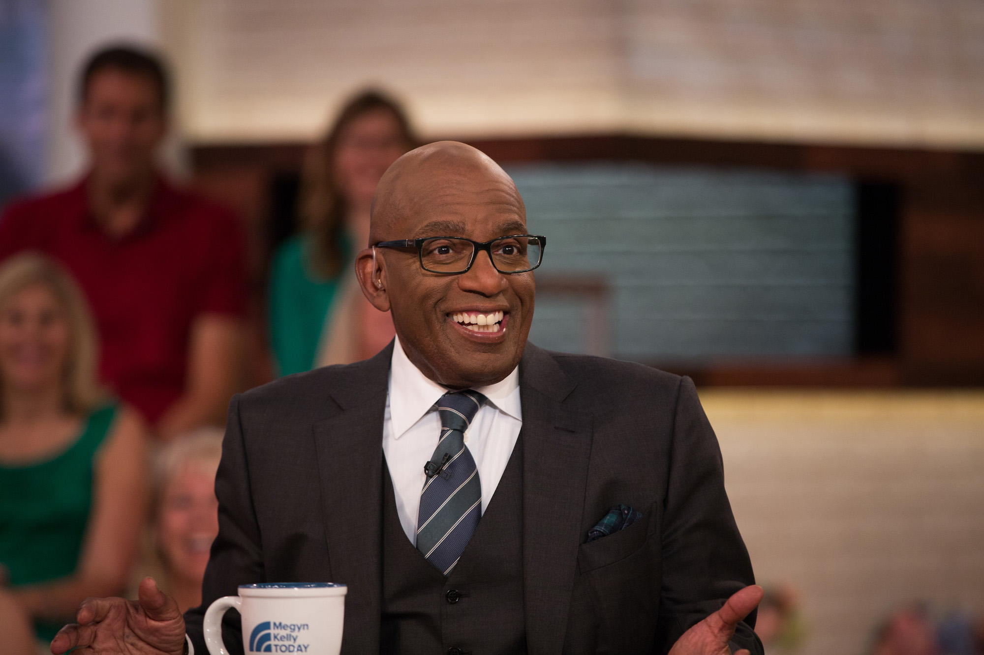 Al Roker smiling, looking to the right