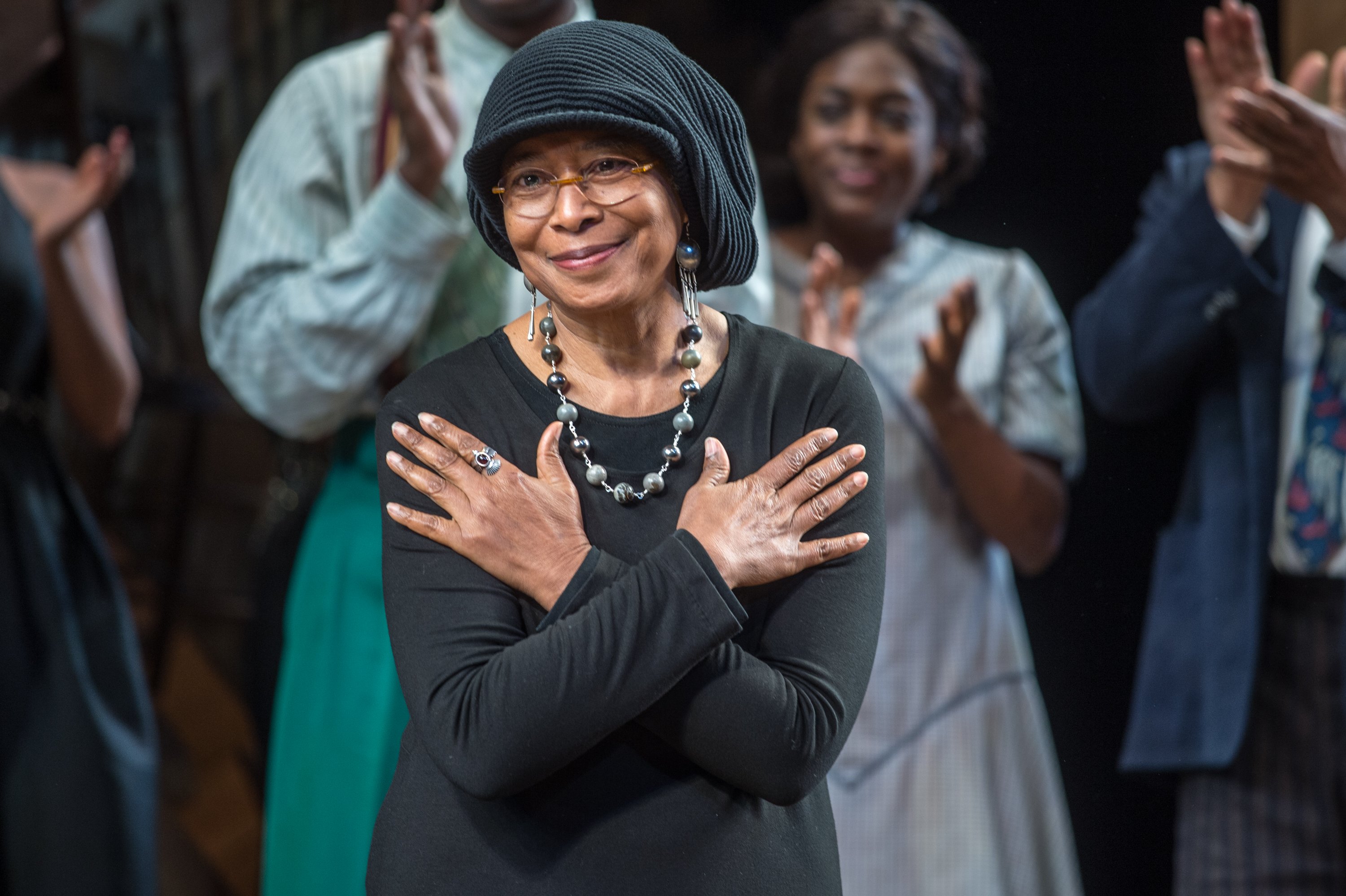 The Color Purple author Alice Walker attends the The Color Purple Broadway opening night, 2015 | Mark Sagliocco/Getty Images