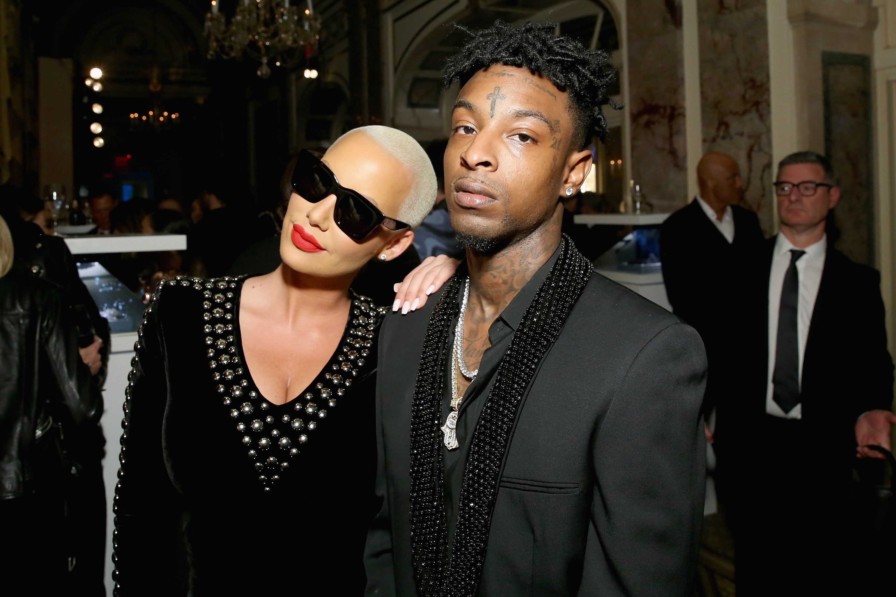 Amber Rose and 21 Savage