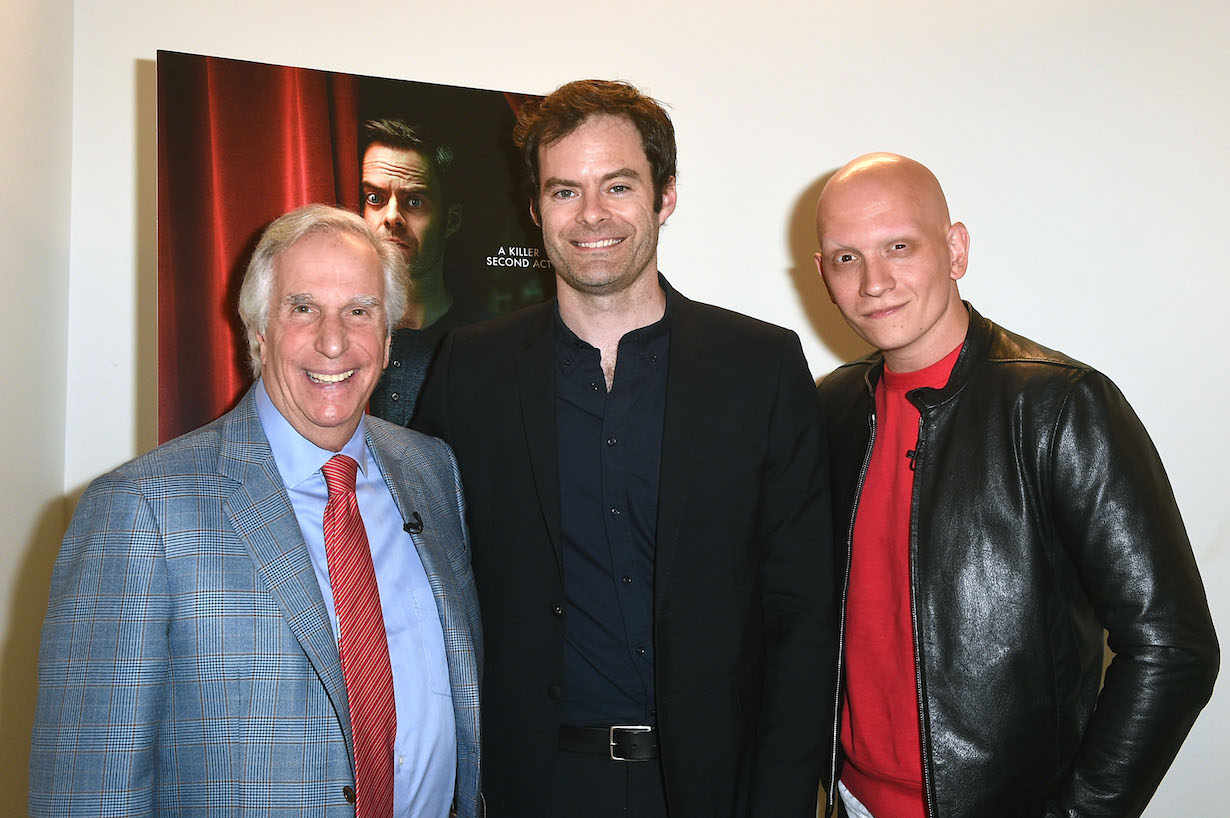 Henry Winkler, Bill Hader and Anthony Carrigan