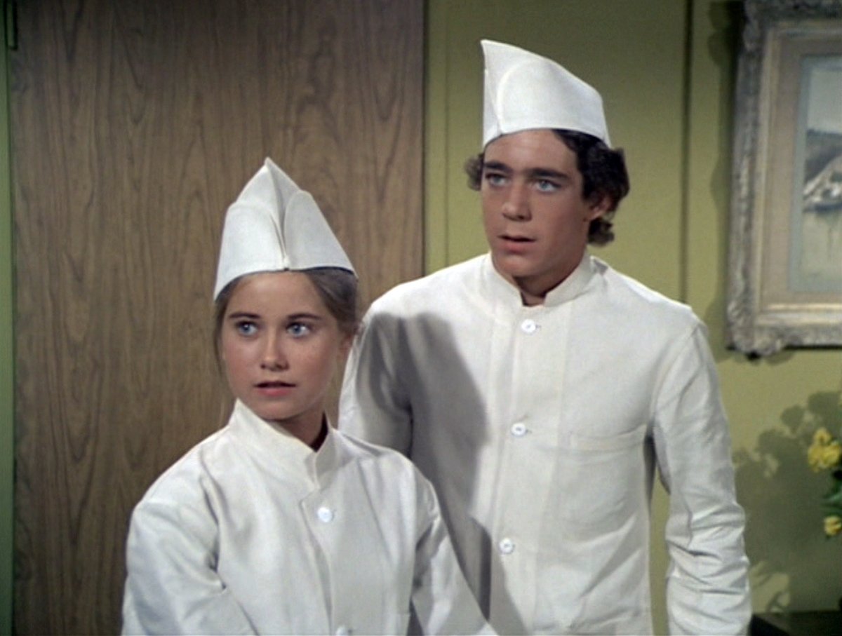 Barry Williams and Maureen McCormick
