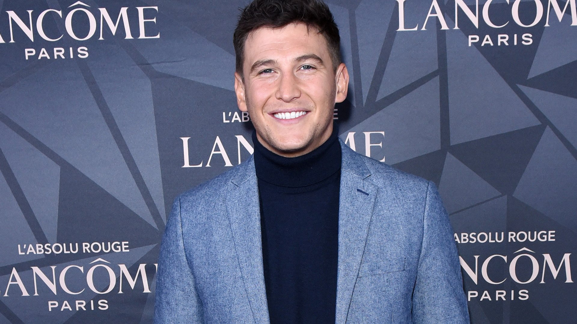 Blake Horstmann attends Lancôme x Vogue L'Absolu Ruby Holiday Event at Raspoutine on December 05, 2019 in West Hollywood, California.