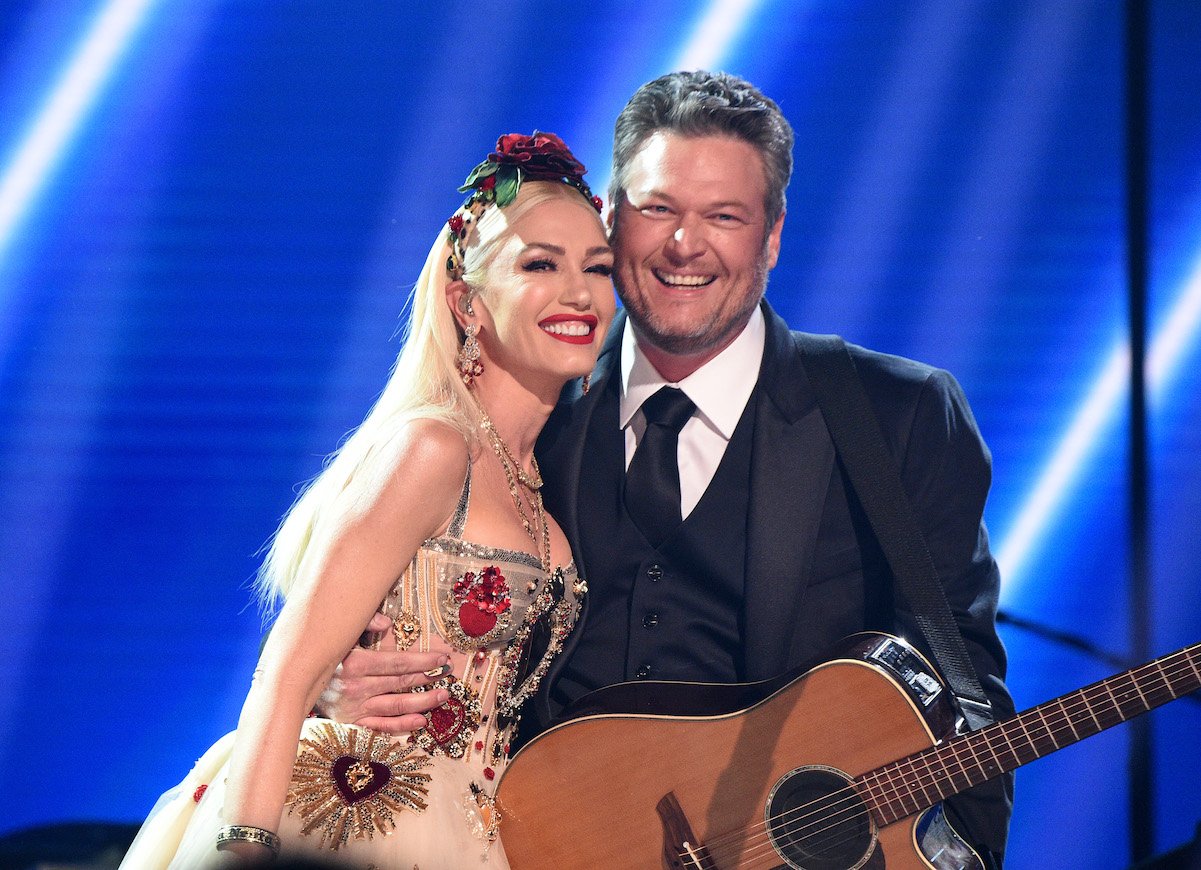 Blake Shelton and Gwen Stefani 