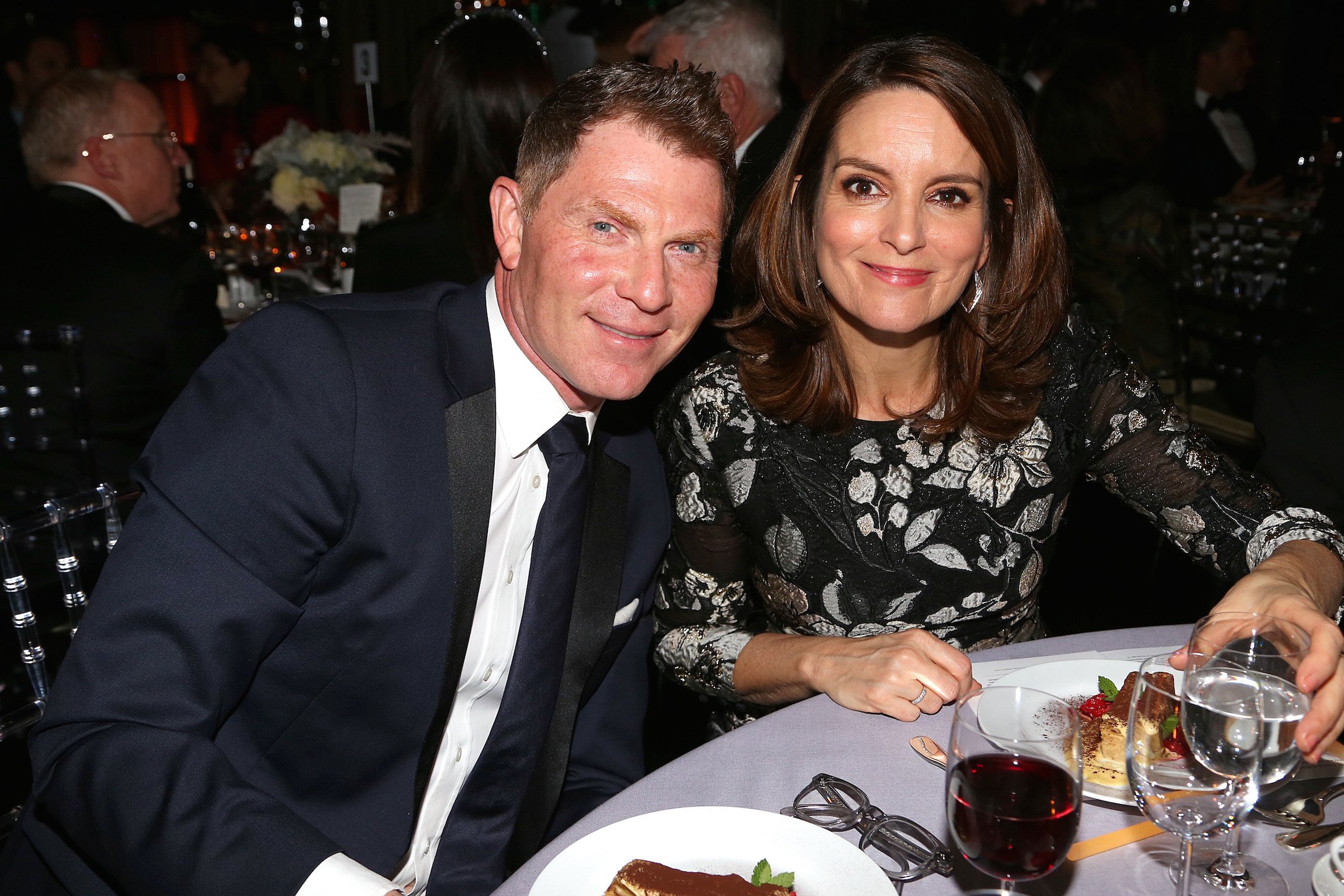 Bobby Flay and Tina Fey attend The American Museum of Natural History's 2019 Museum Gala