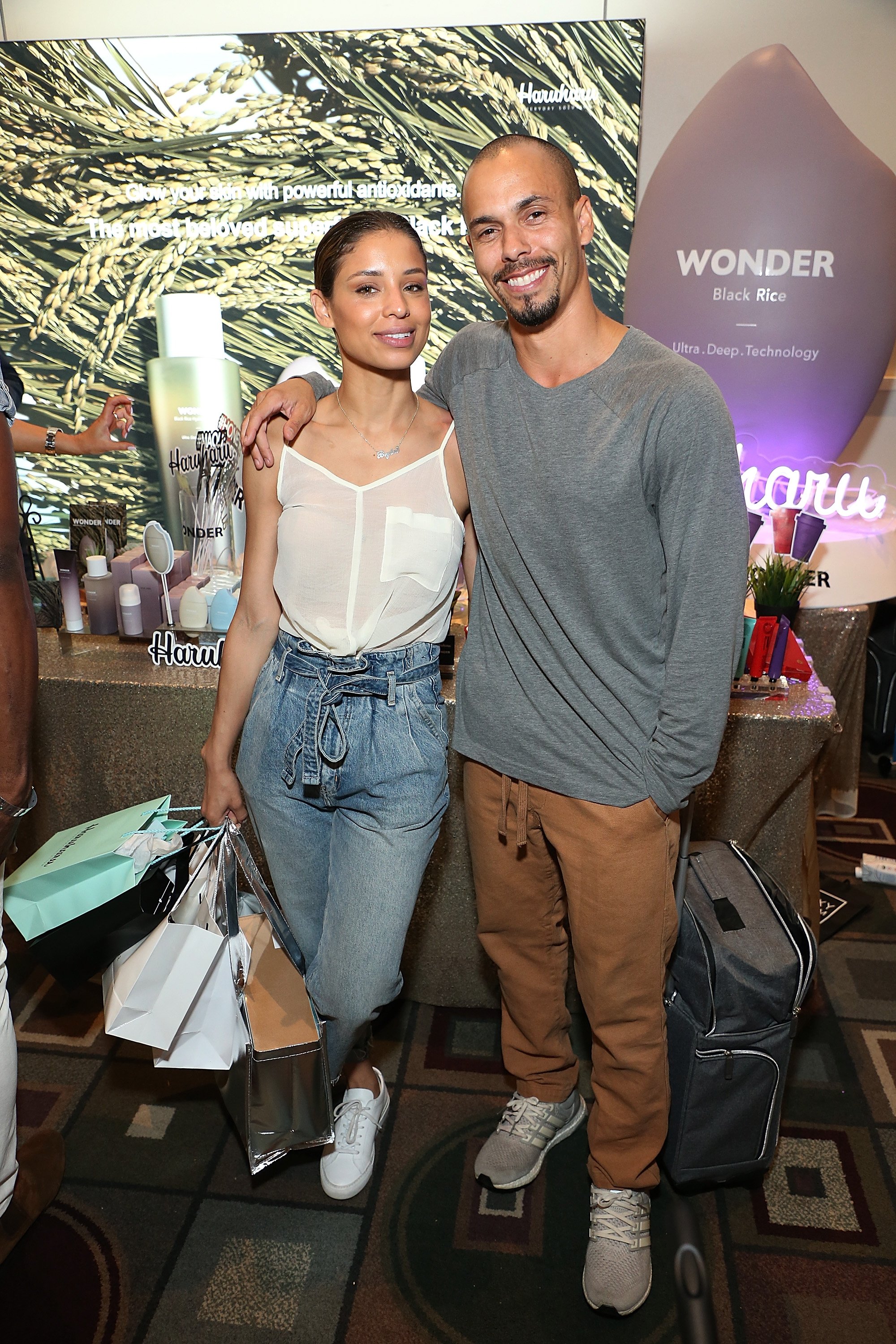 Brytni Sarpy and Bryton James