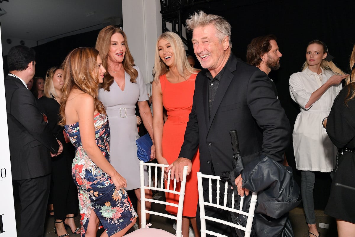 Hilaria Baldwin, Caitlyn Jenner, Sophia Hutchens, and Alec Baldwin